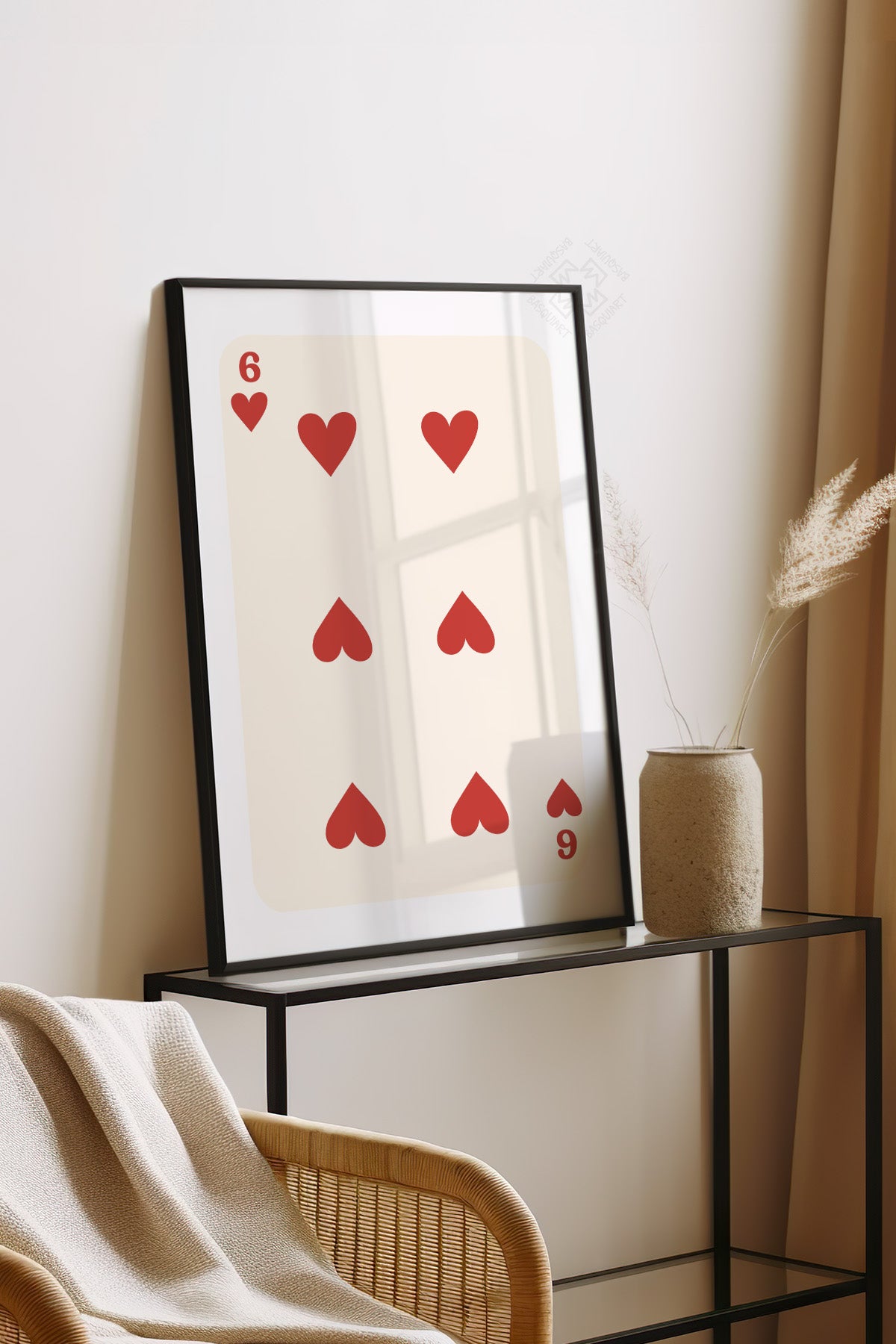 Lucky You Serisi Siyah Çerçeveli Poster, Tablo Duvar Dekoru No:75