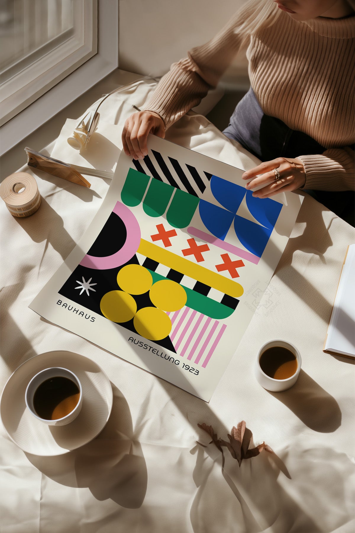 Bauhaus Serisi Poster, Duvar Dekoru No:96