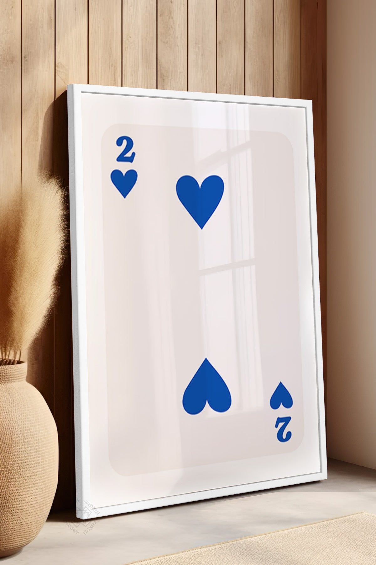 Lucky You Serisi Beyaz Çerçeveli Poster, Tablo Duvar Dekoru No:35
