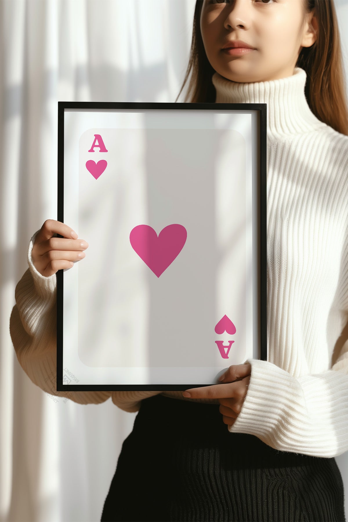 Lucky You Serisi Siyah Çerçeveli Poster, Tablo Duvar Dekoru No:53