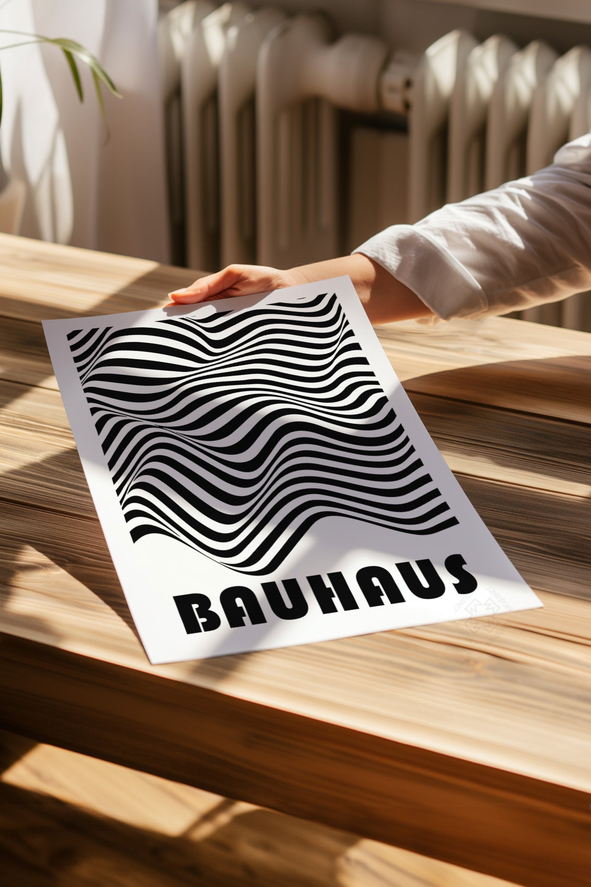 Bauhaus Minimalist 4'lü Poster Seti, Duvar Dekoru No:29