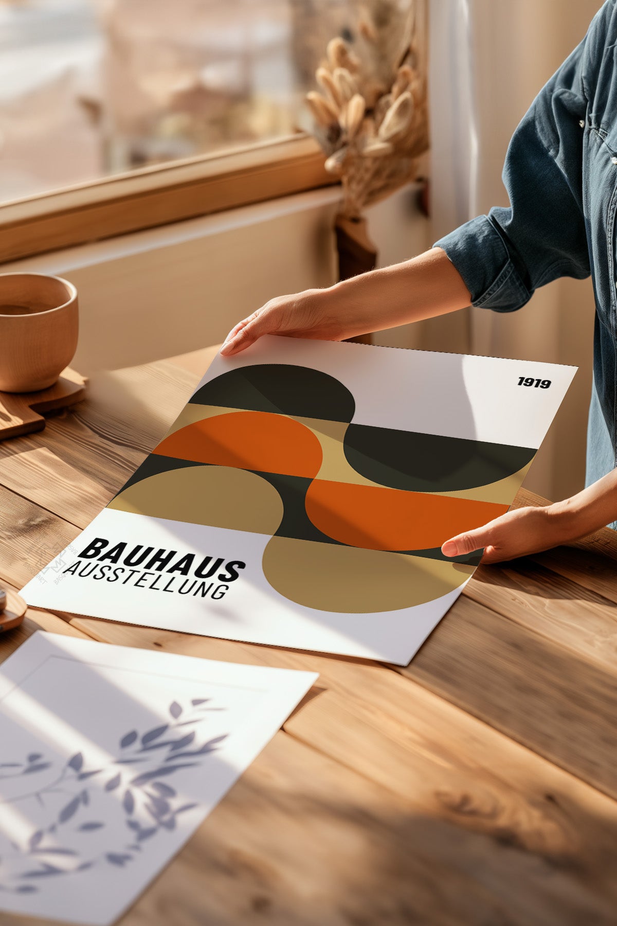 Bauhaus Serisi Poster, Duvar Dekoru No:89