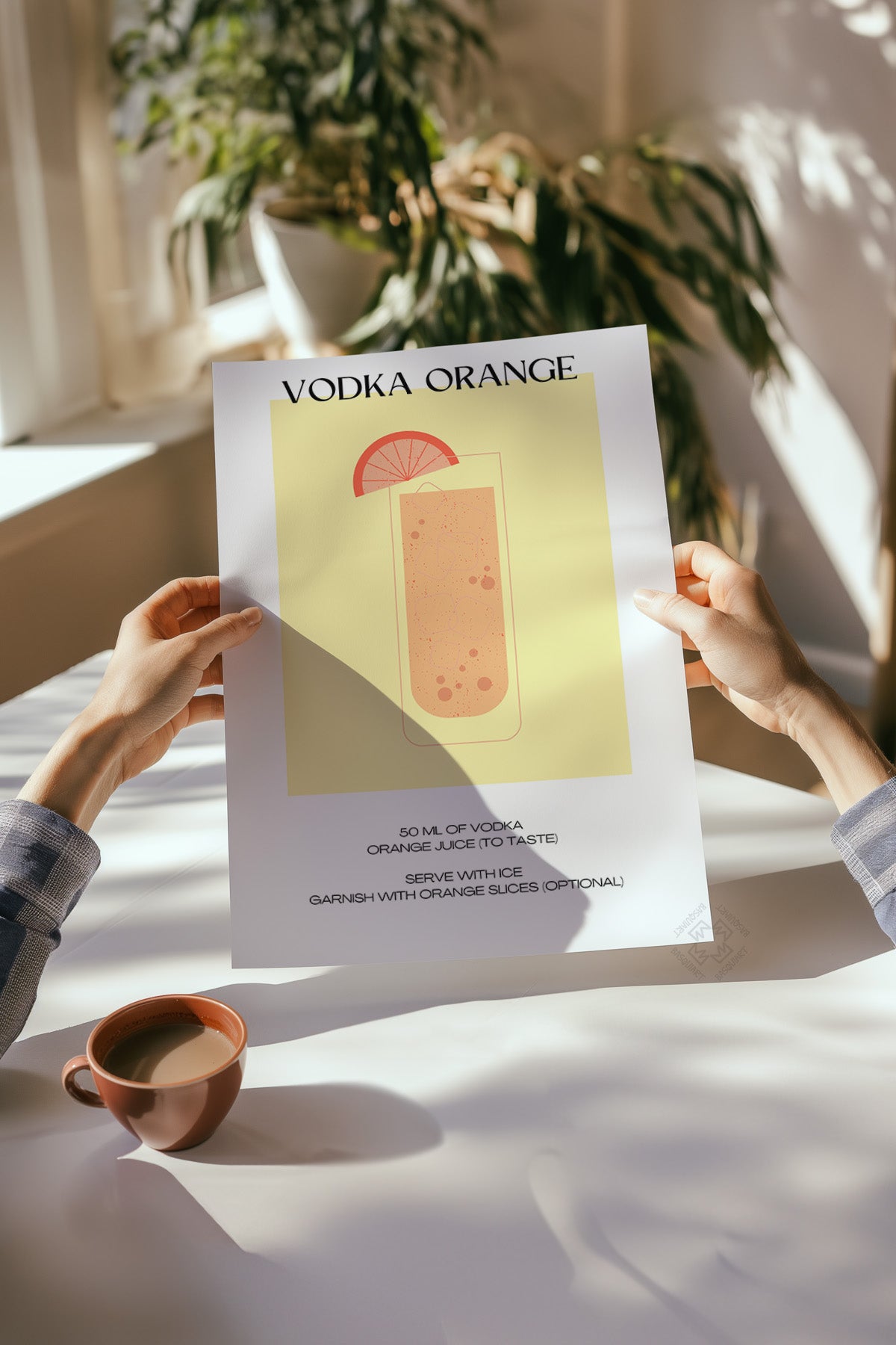 Kokteyl Serisi Poster, Cafe, Restoran, Mutfak Duvar Dekoru No:18