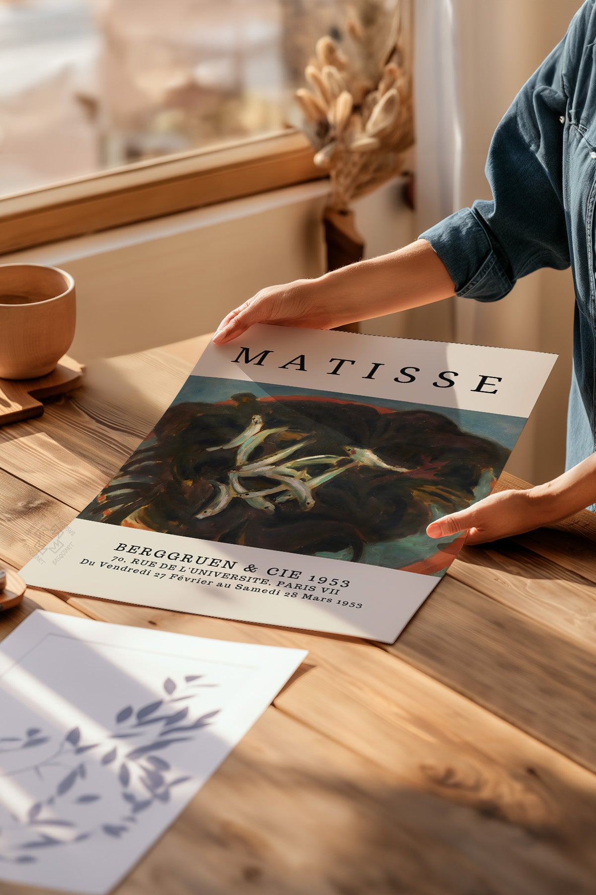Henri Matisse Serisi Poster, Duvar Dekoru No:4