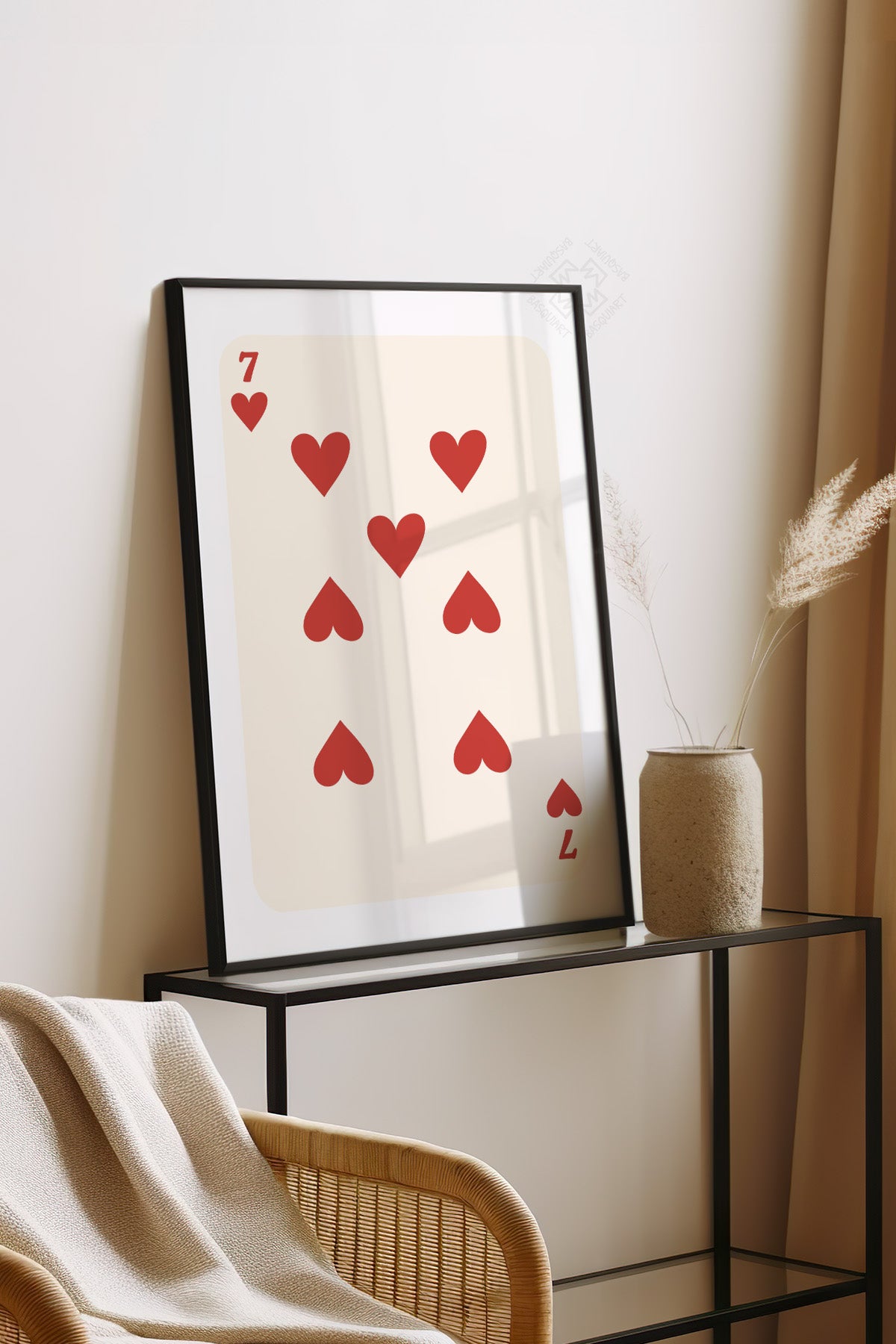 Lucky You Serisi Siyah Çerçeveli Poster, Tablo Duvar Dekoru No:76