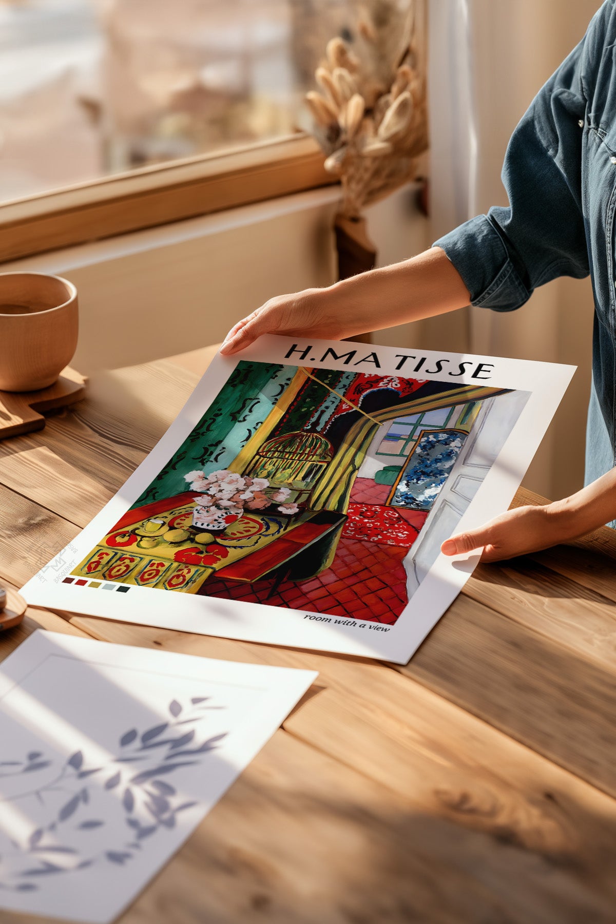 H Matisse 3'lü Poster Seti, Duvar Dekoru No:38