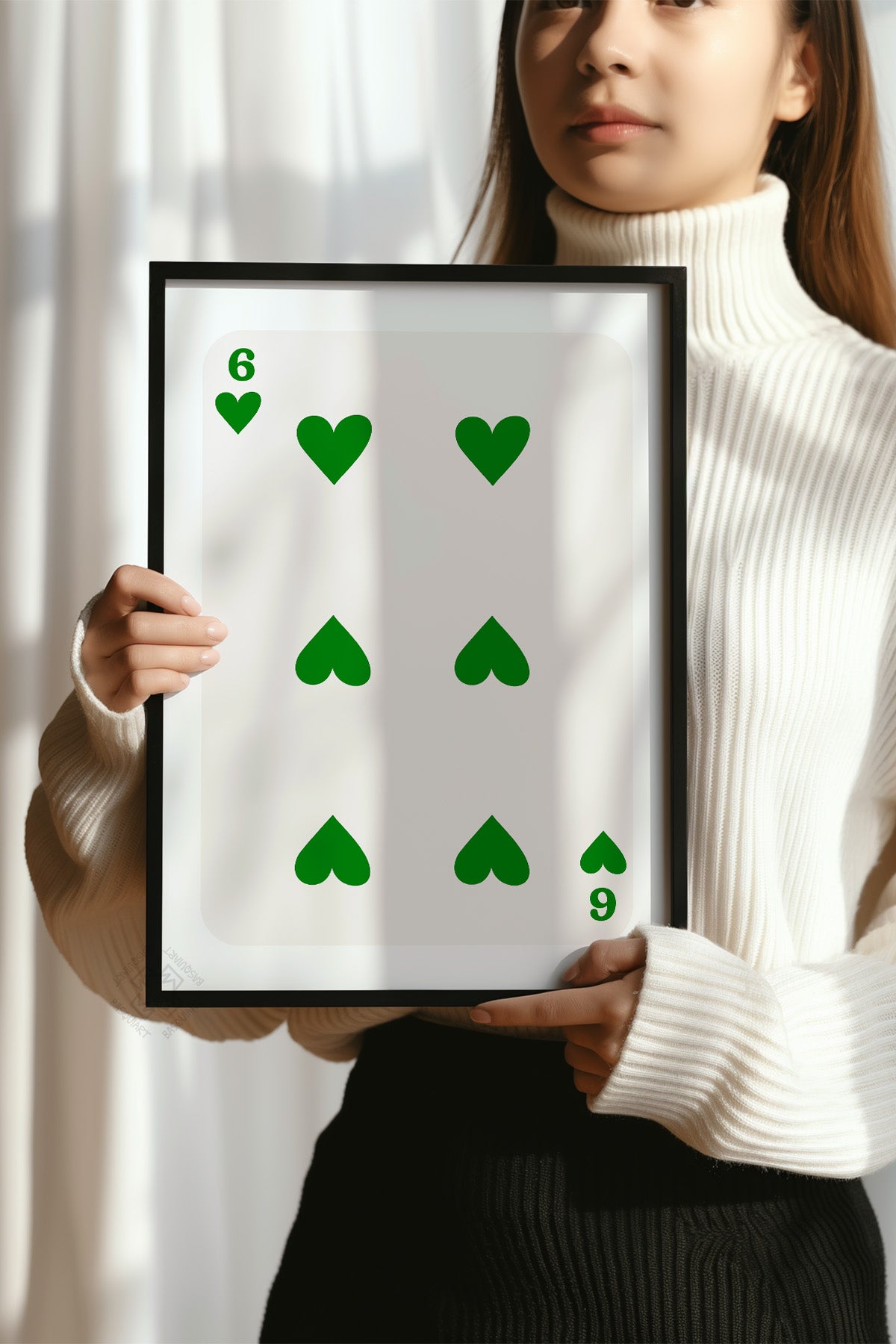 Lucky You Serisi Siyah Çerçeveli Poster, Tablo Duvar Dekoru No:143