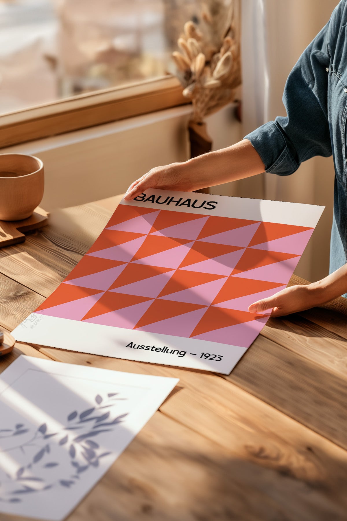 Bauhaus Serisi Poster, Duvar Dekoru No:124