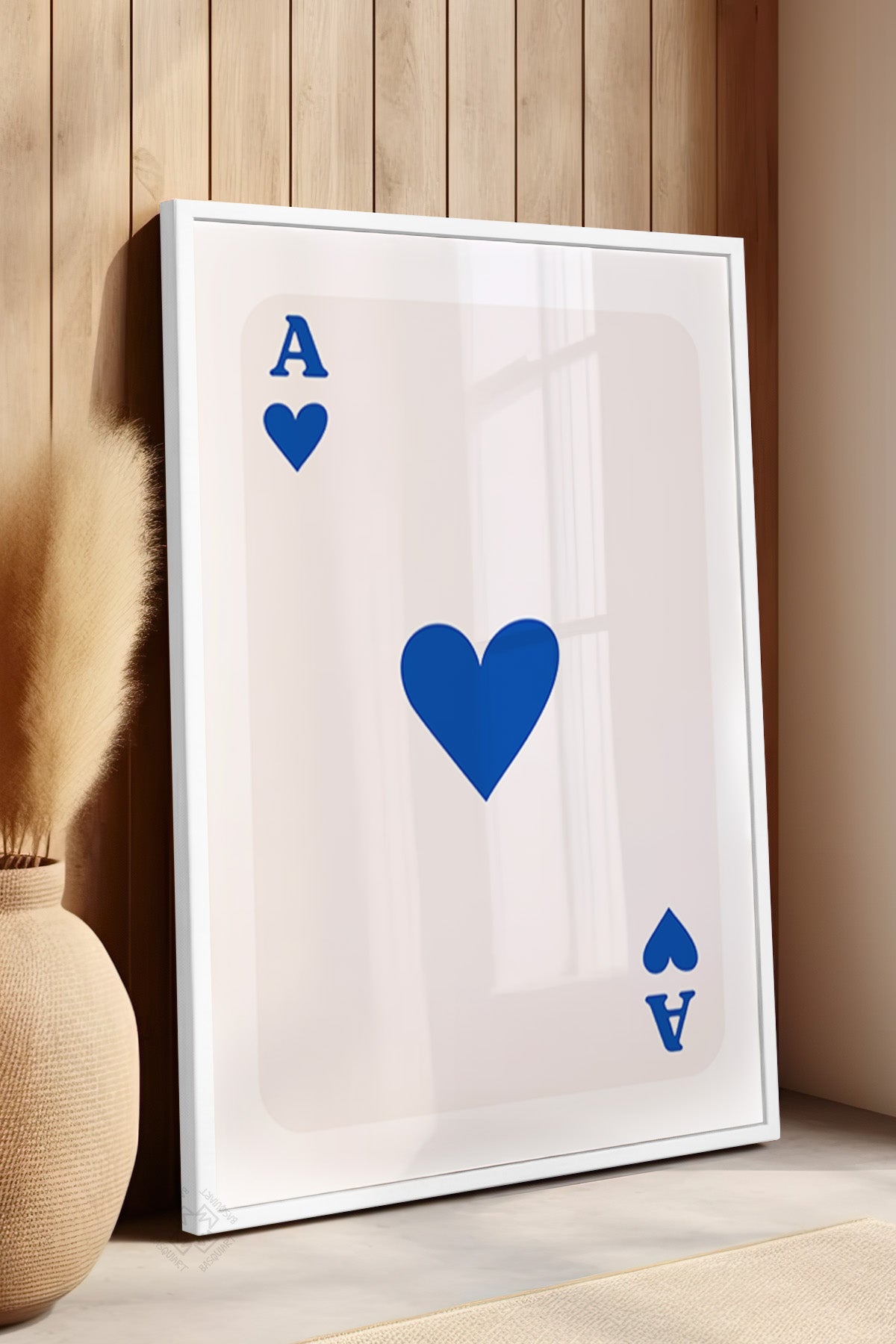 Lucky You Serisi Beyaz Çerçeveli Poster, Tablo Duvar Dekoru No:34
