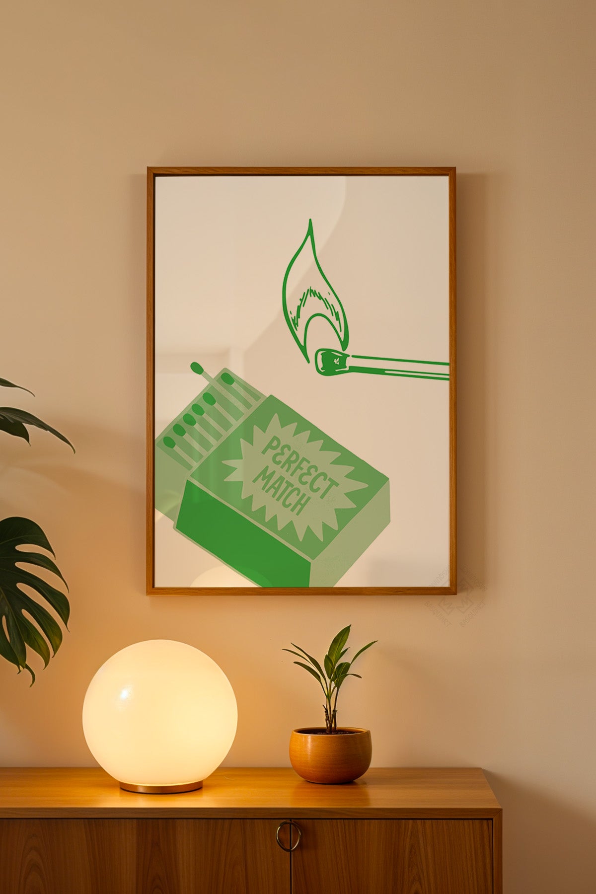Lucky You Serisi Ahşap Çerçeveli Poster, Tablo Duvar Dekoru No:129