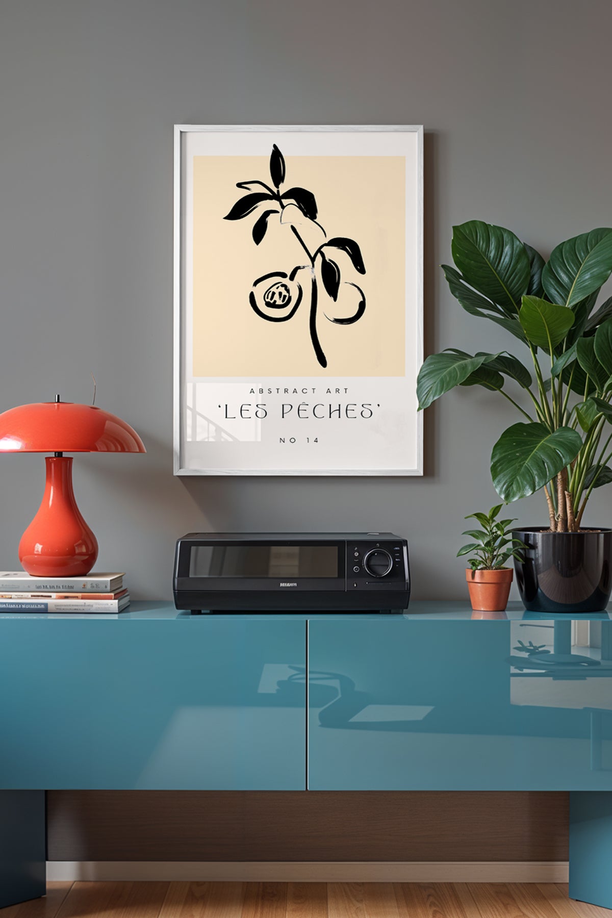 Bohemian Serisi Beyaz Çerçeveli Poster, Tablo No:129