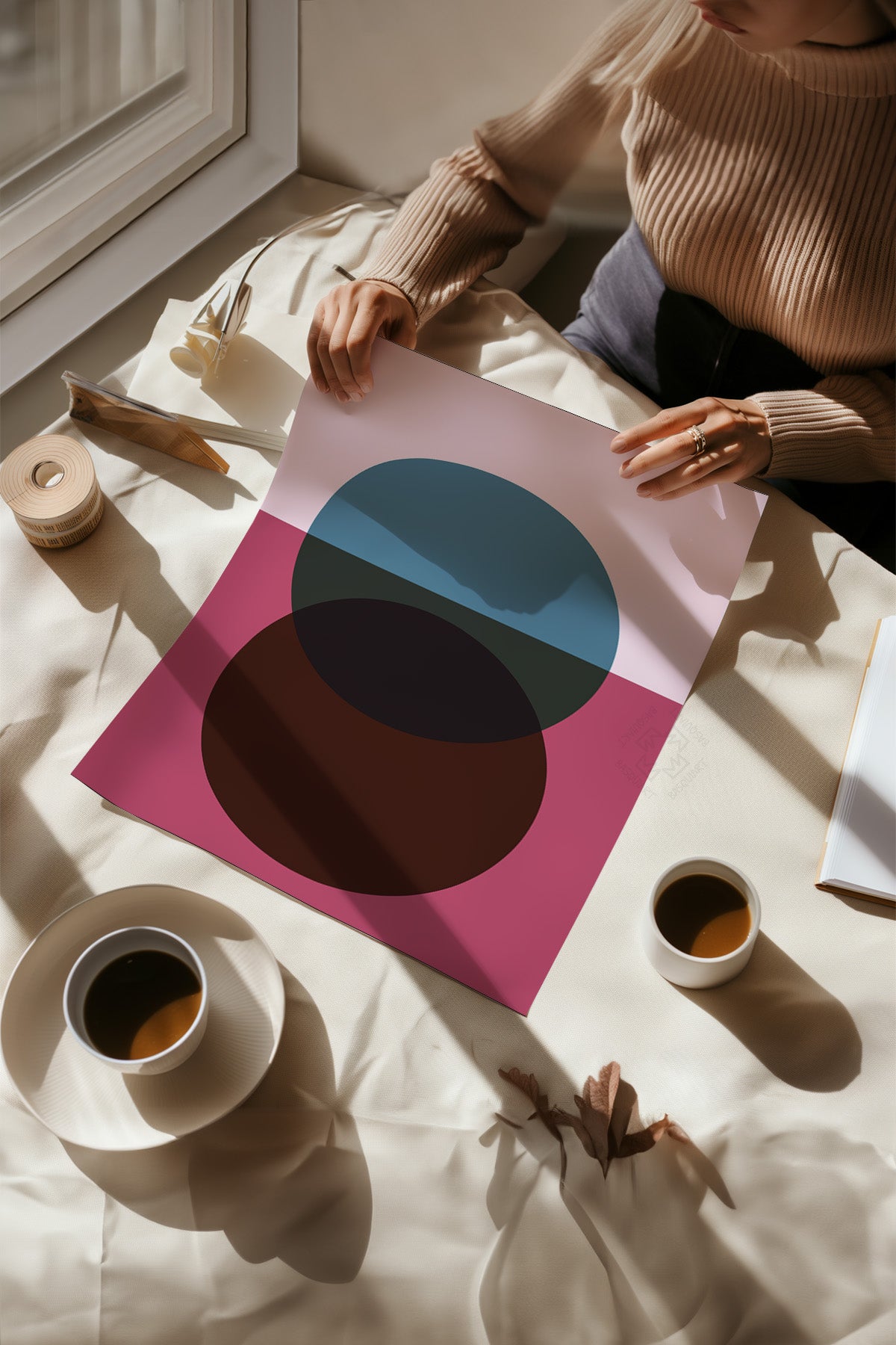 Bauhaus Serisi Poster, Duvar Dekoru No:73