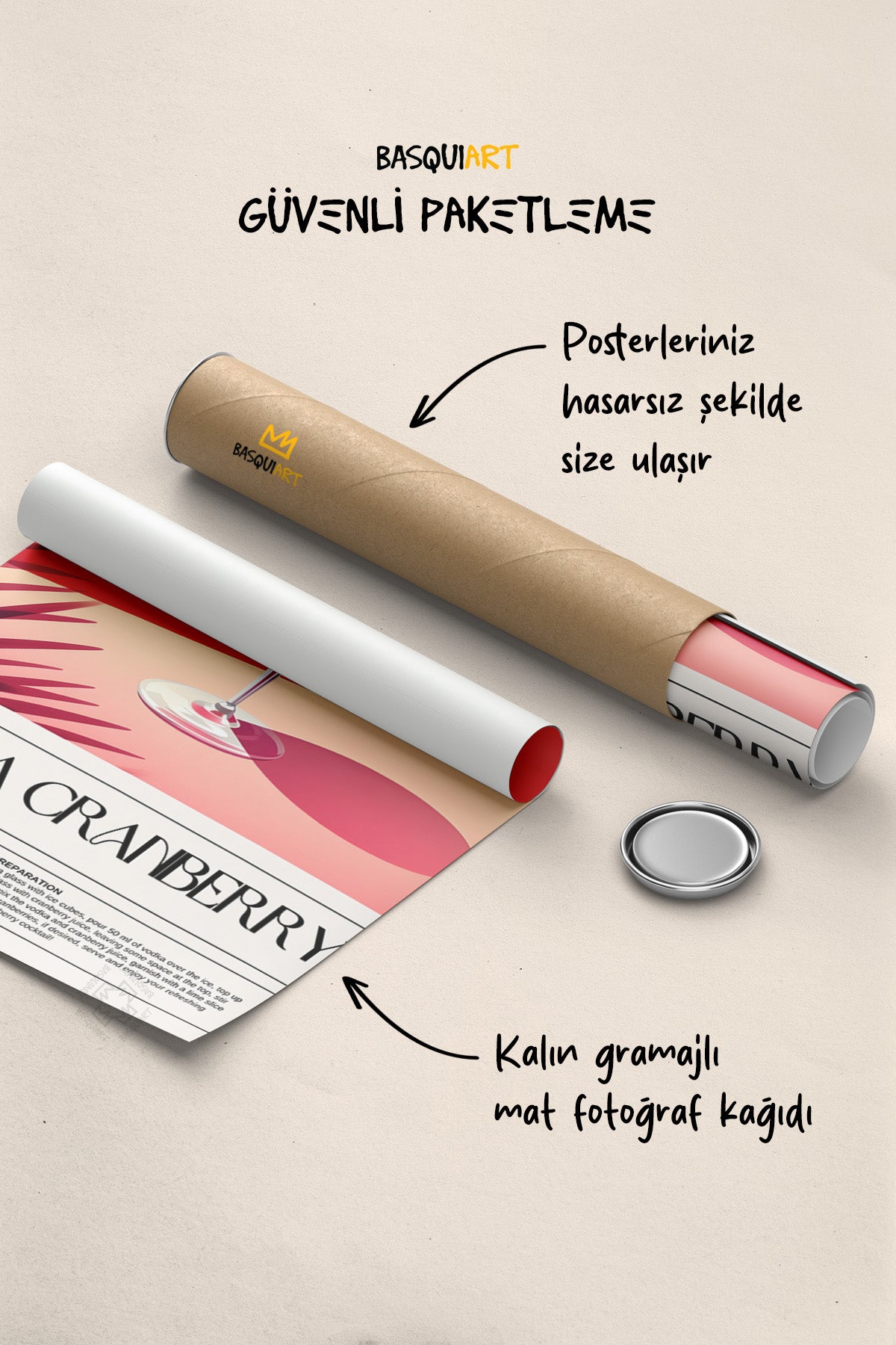 Kokteyl Serisi Poster, Cafe, Restoran, Mutfak Duvar Dekoru No:9