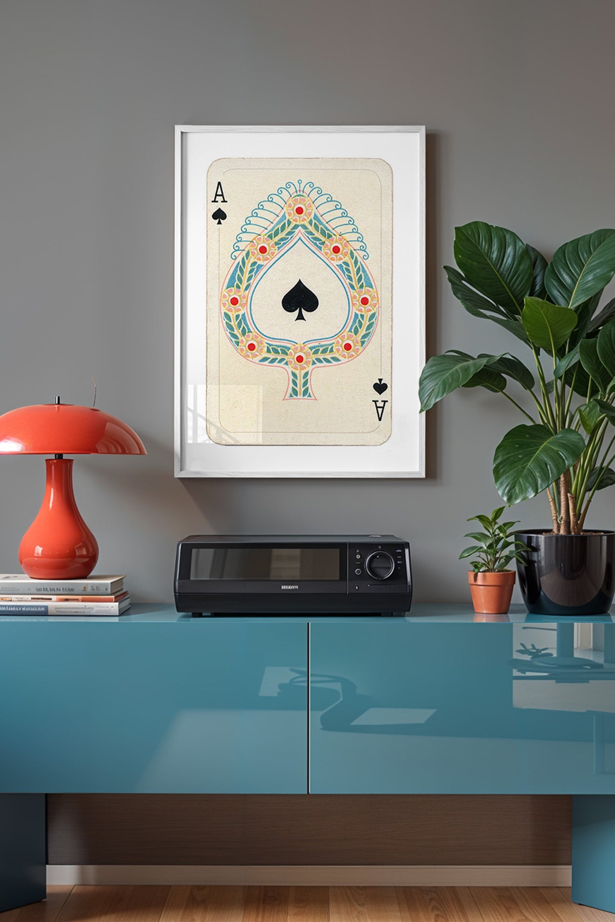 Lucky You Serisi Beyaz Çerçeveli Poster, Tablo Duvar Dekoru No:3