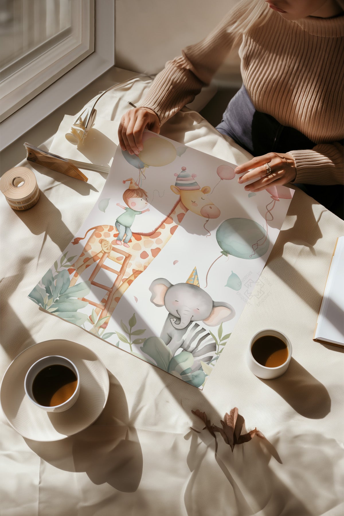 Çocuk Odası, Bebek Odası Poster, Duvar Dekoru No:77