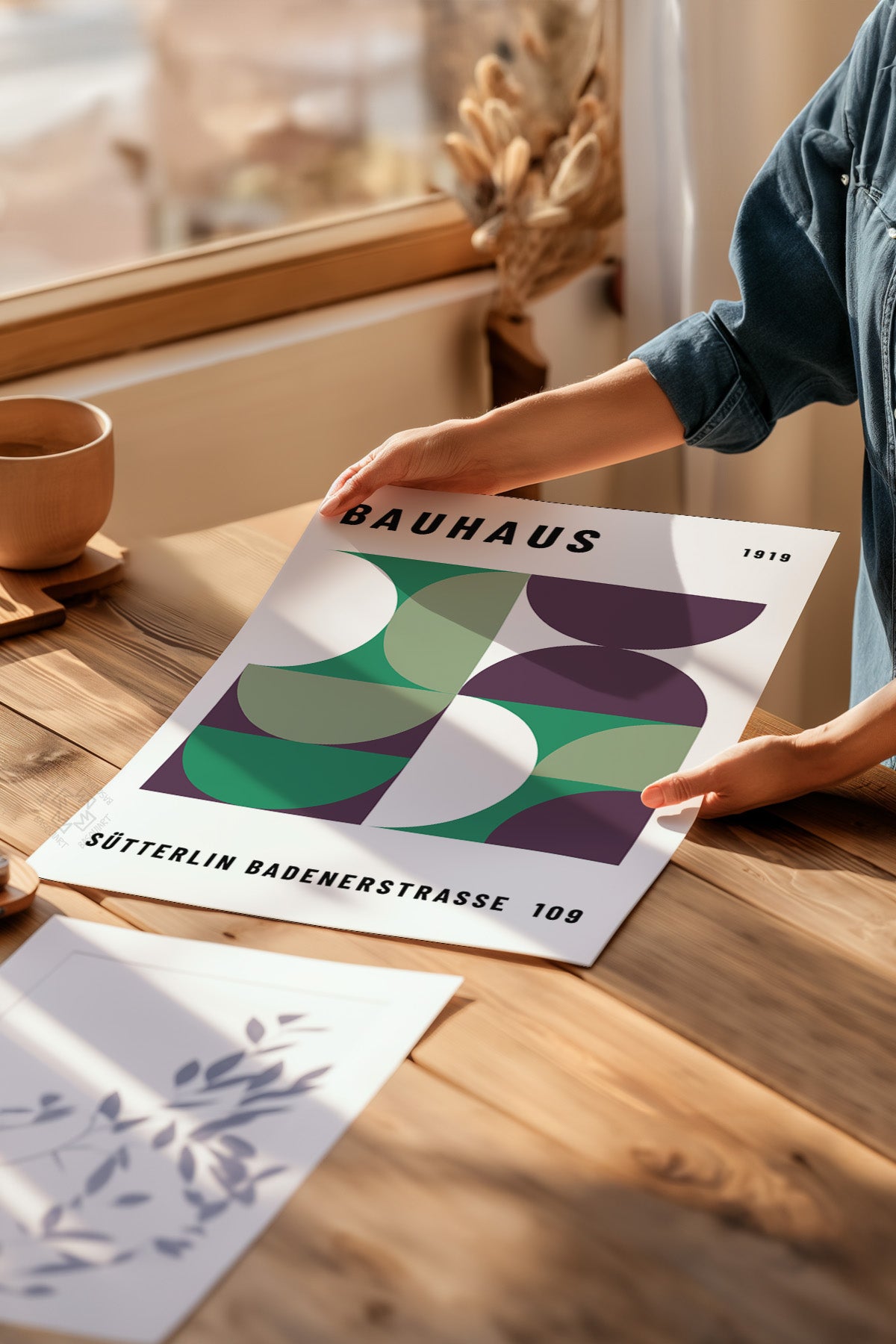 Bauhaus Serisi Poster, Duvar Dekoru No:92