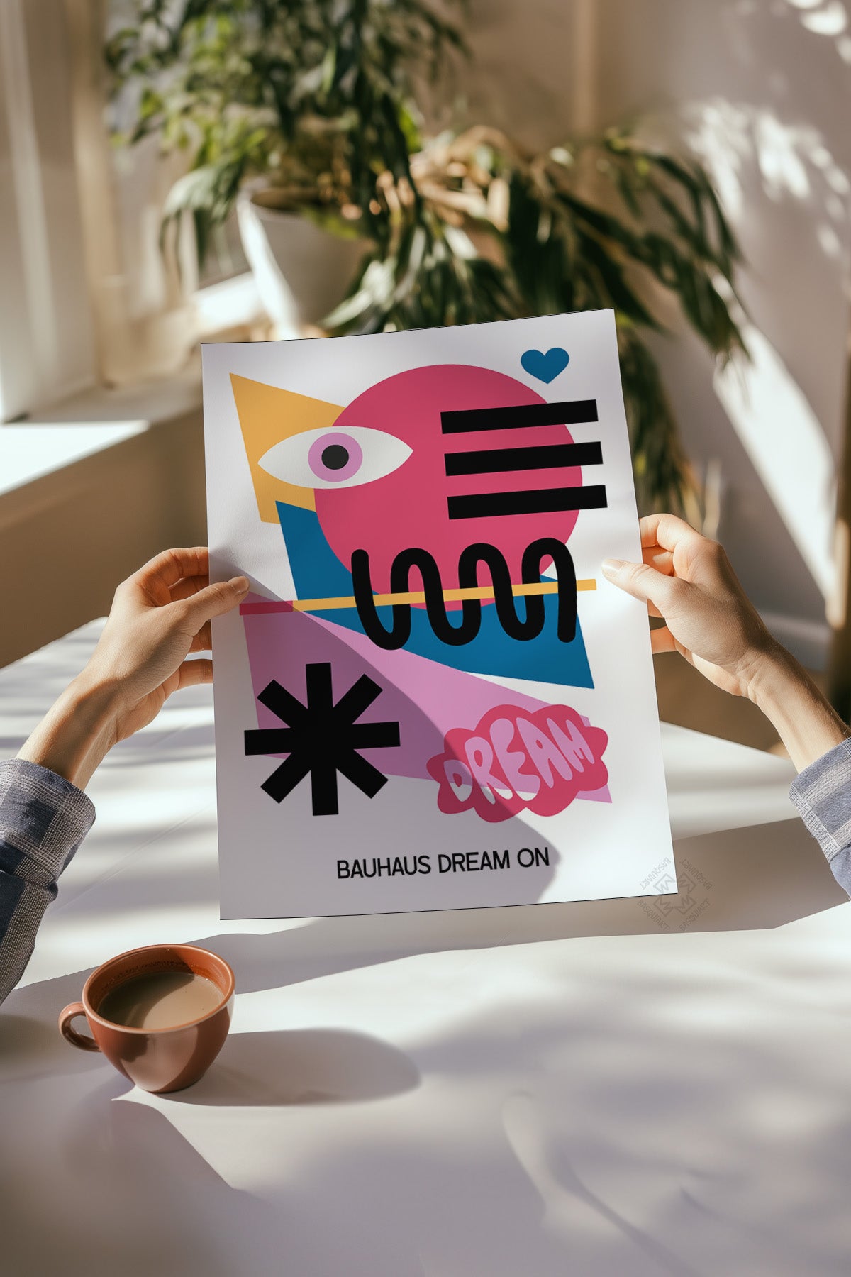 Bauhaus Serisi Poster, Duvar Dekoru No:117