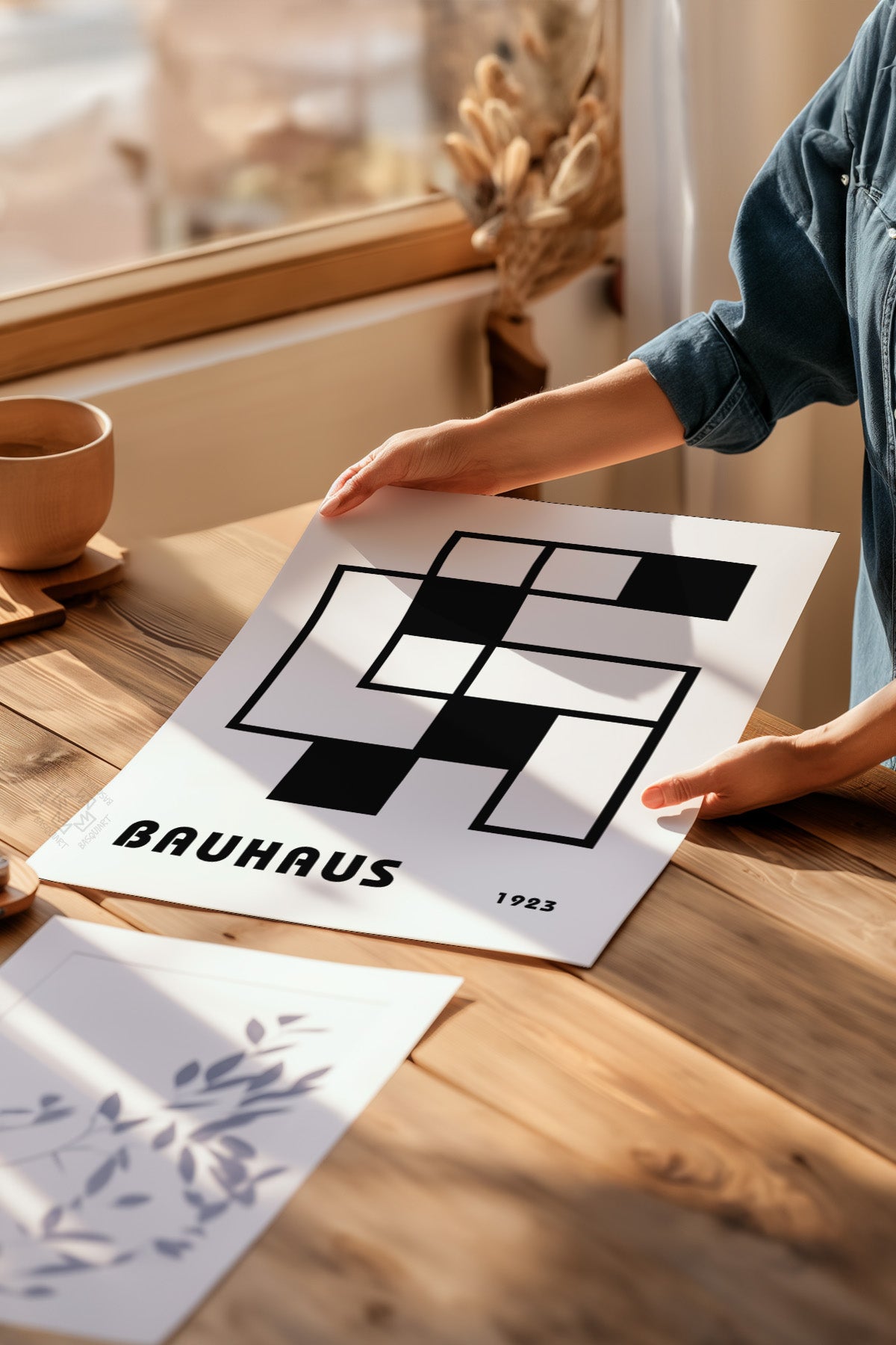 Bauhaus Serisi Poster, Duvar Dekoru No:51