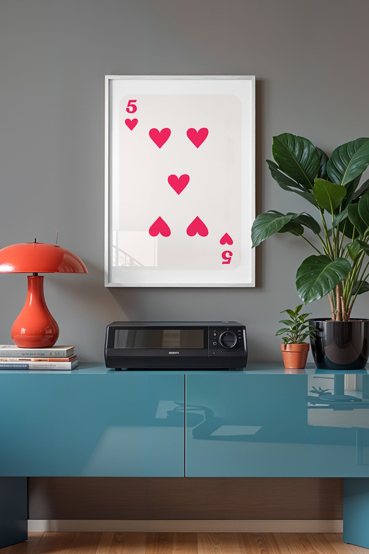 Lucky You Serisi Beyaz Çerçeveli Poster, Tablo Duvar Dekoru No:98