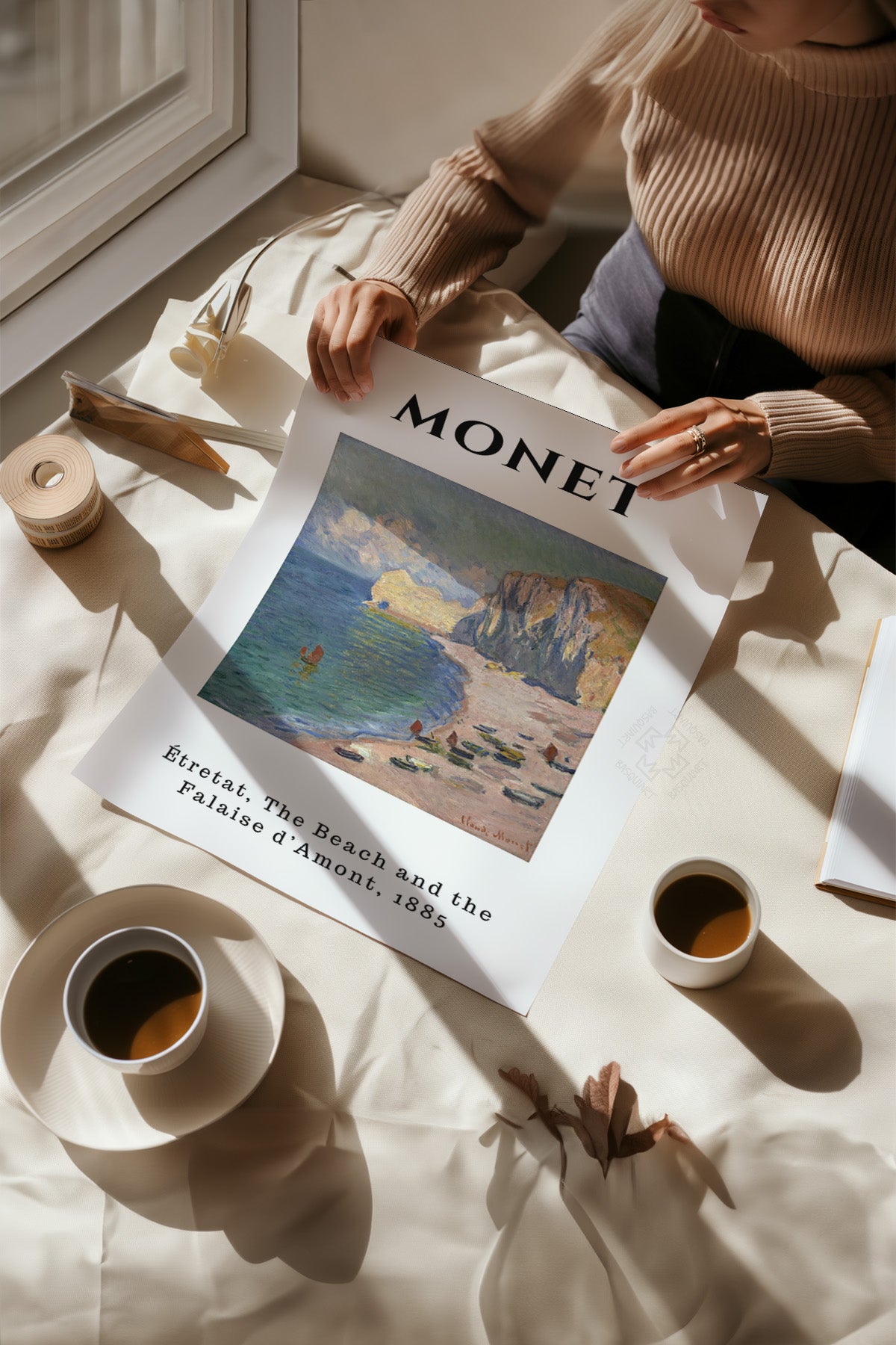 Claude Monet Serisi Poster, Duvar Dekoru No:4