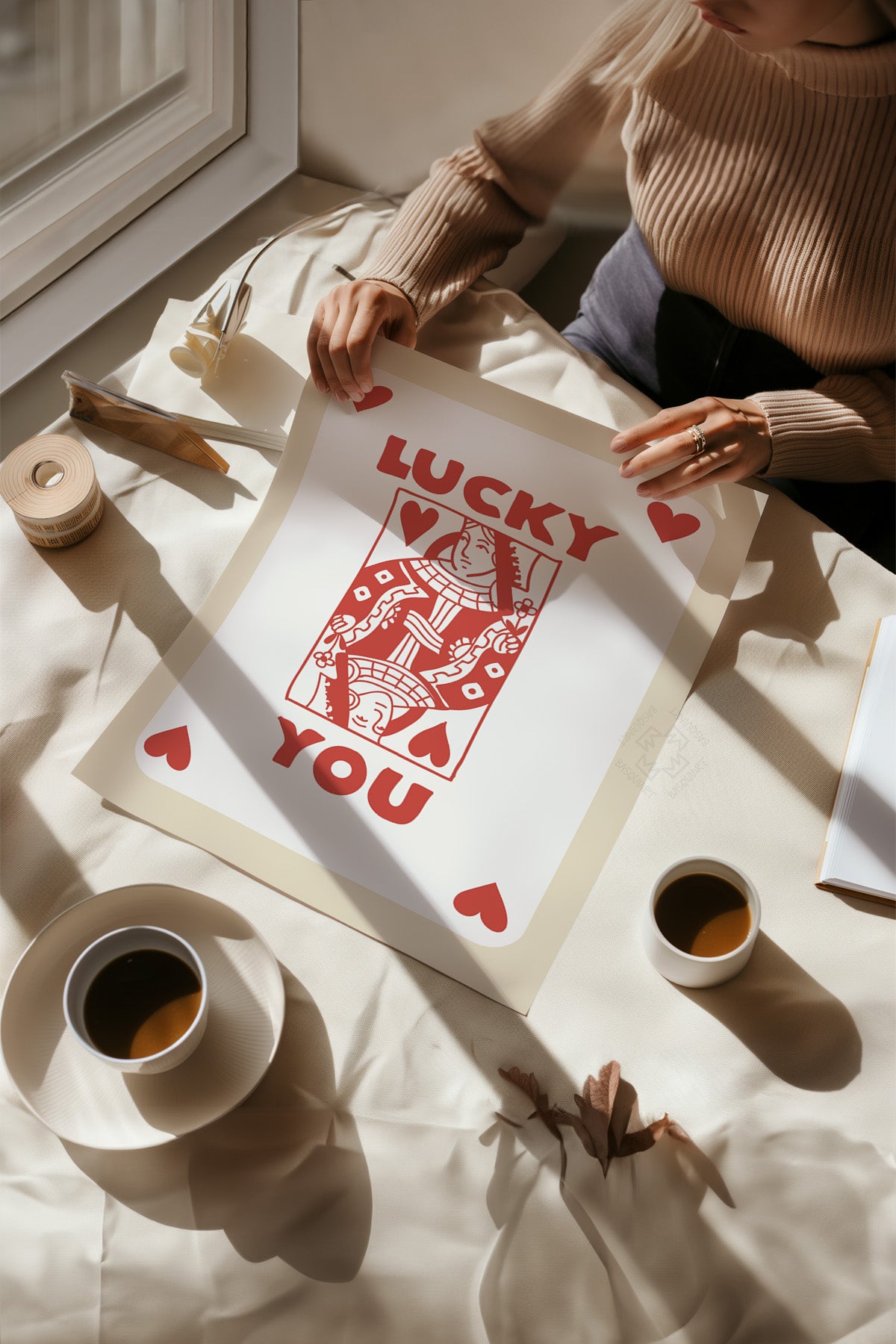 Lucky You Serisi Poster, Duvar Dekoru No:61