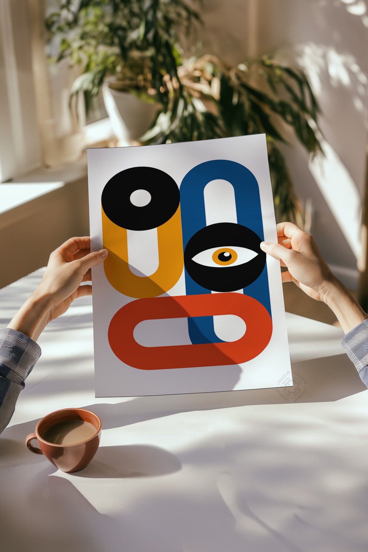Bauhaus Serisi Poster, Duvar Dekoru No:2