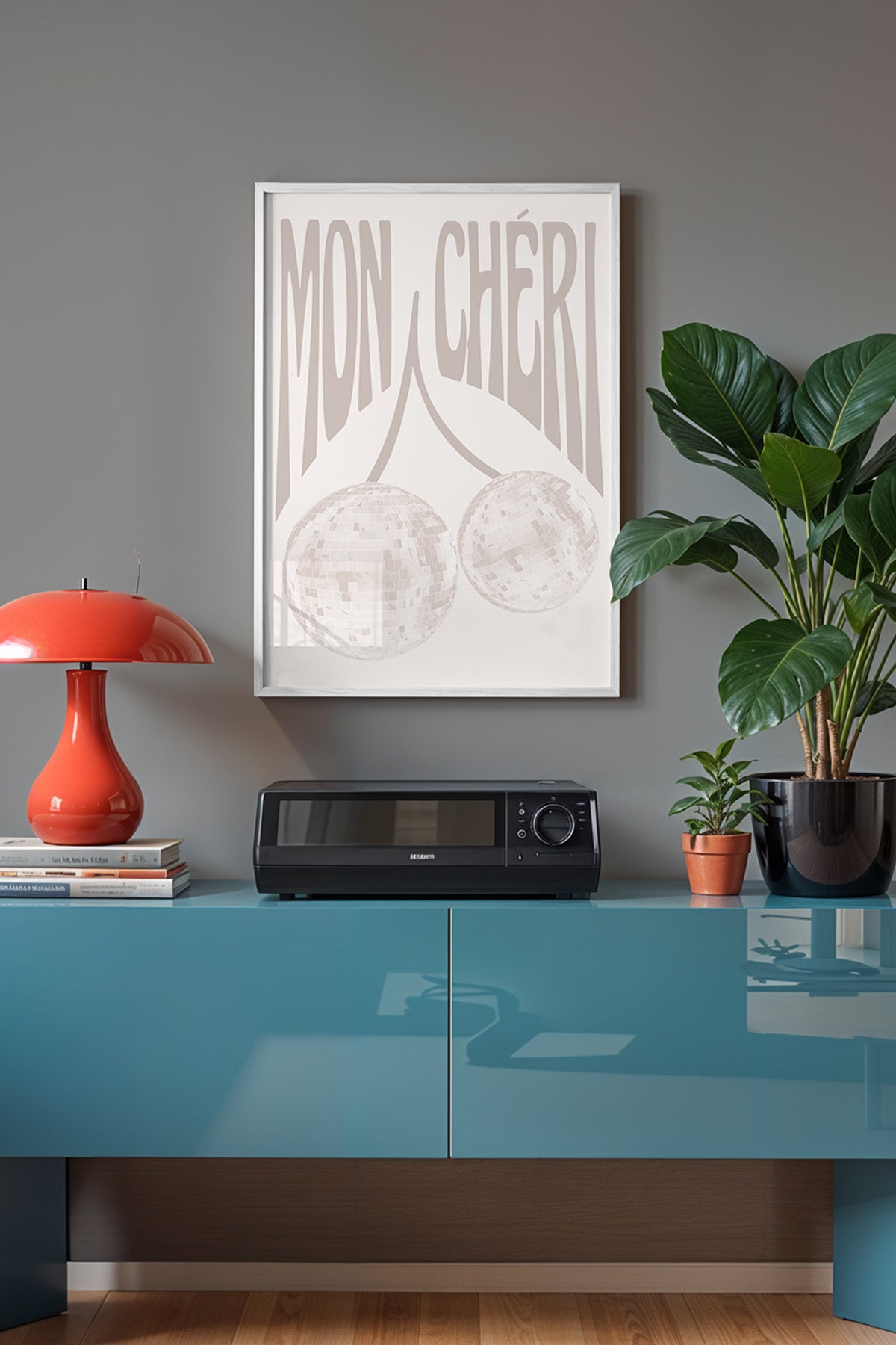 Lucky You Serisi Beyaz Çerçeveli Poster, Tablo Duvar Dekoru No:9