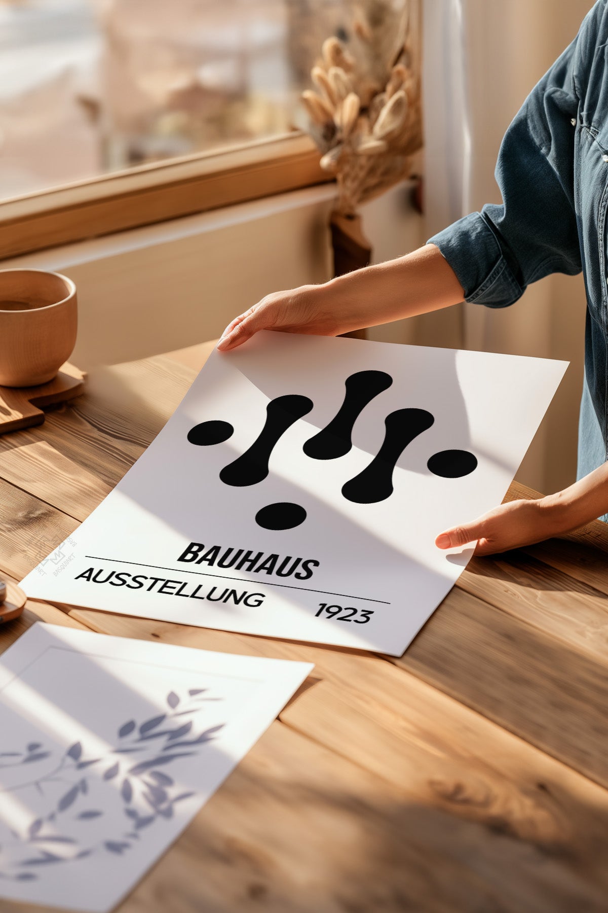 Bauhaus Modern 4'lü Poster Seti, Duvar Dekoru No:27