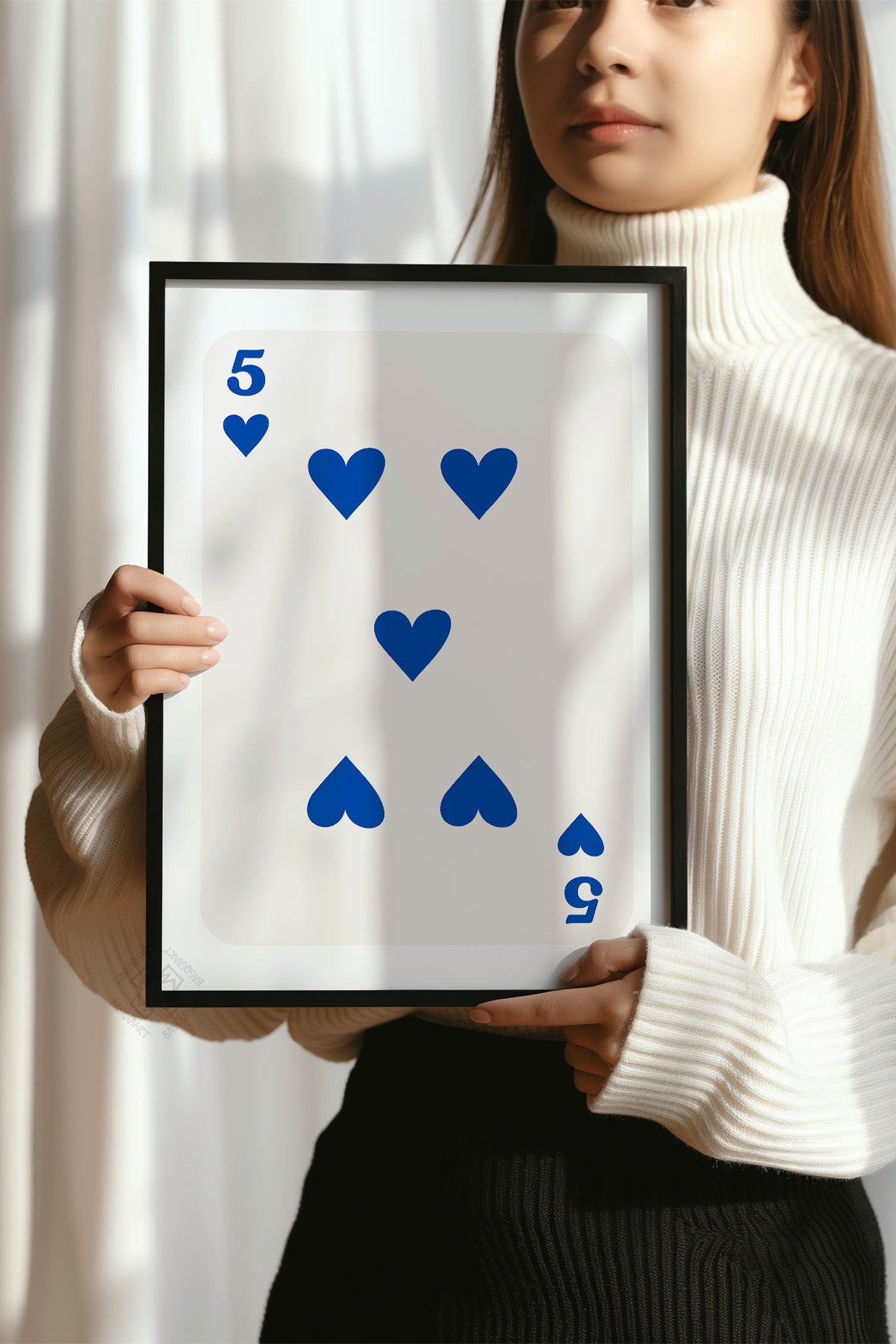 Lucky You Serisi Siyah Çerçeveli Poster, Tablo Duvar Dekoru No:38