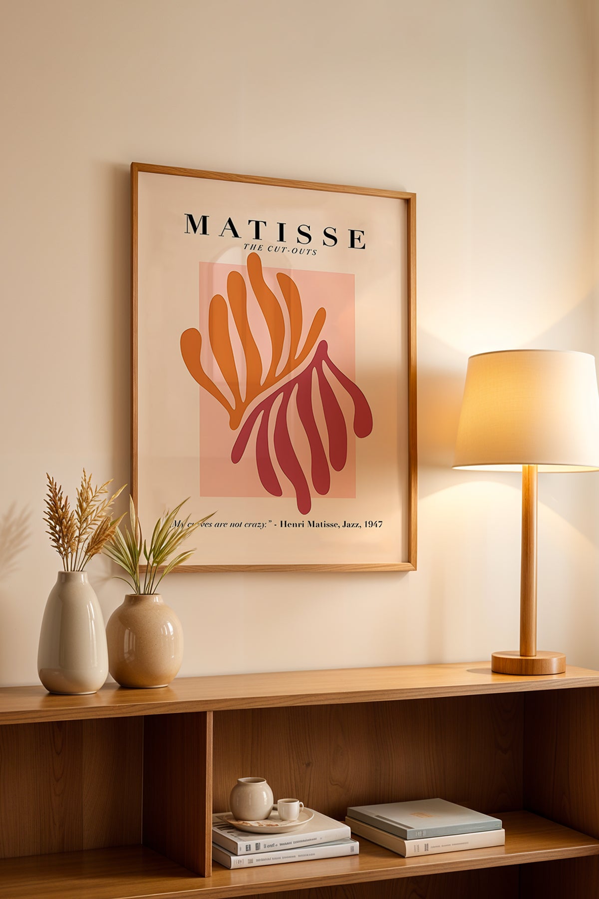 Bohemian Serisi Ahşap Çerçeveli Poster, Tablo No:160