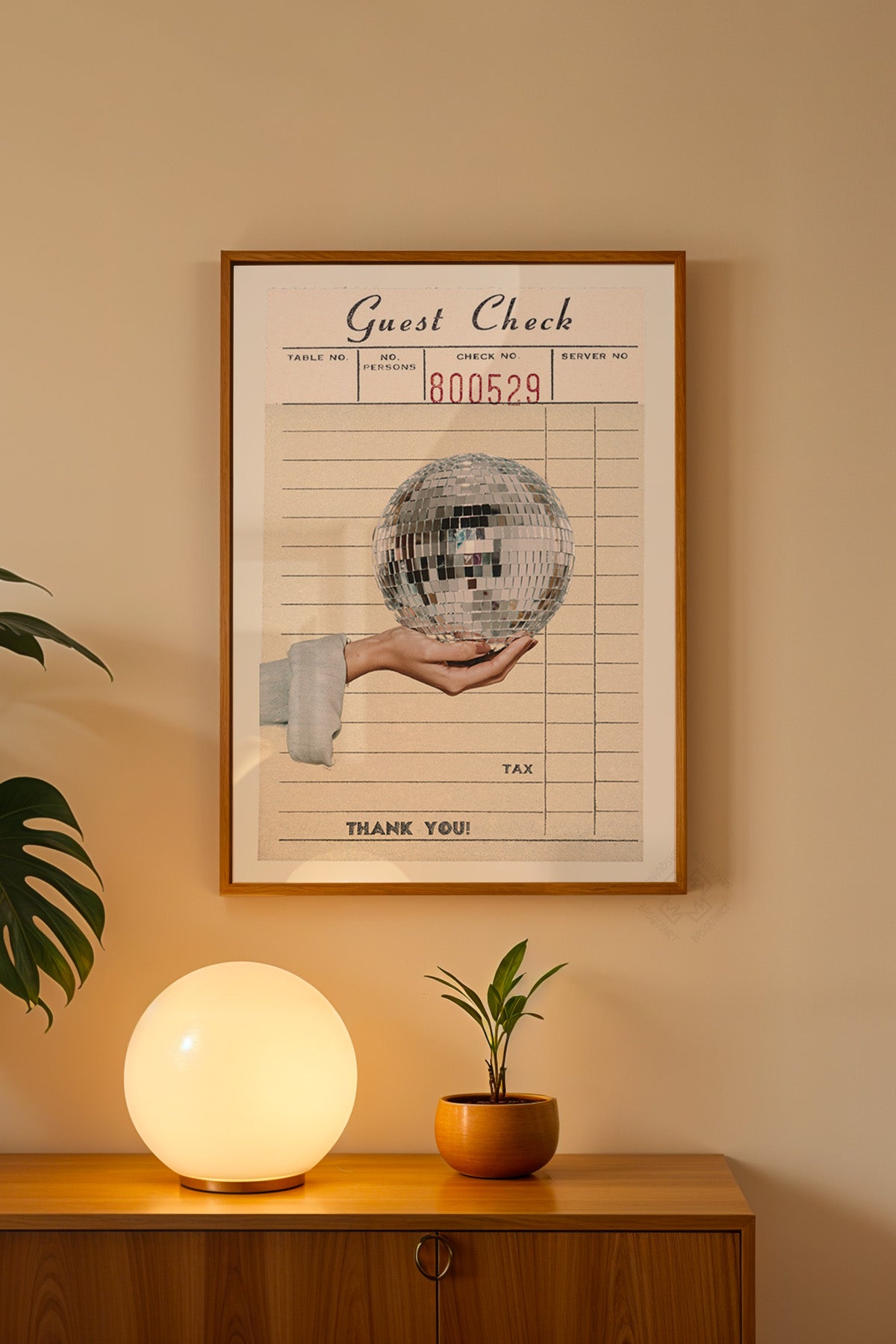 Lucky You Serisi Ahşap Çerçeveli Poster, Tablo Duvar Dekoru No:12