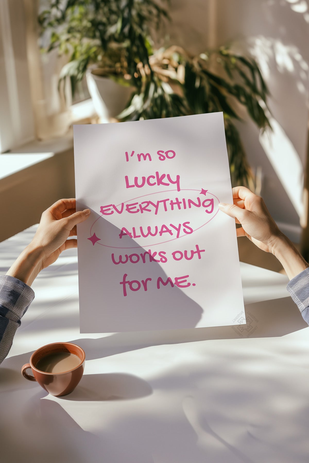 Lucky You Serisi Poster, Duvar Dekoru No:48