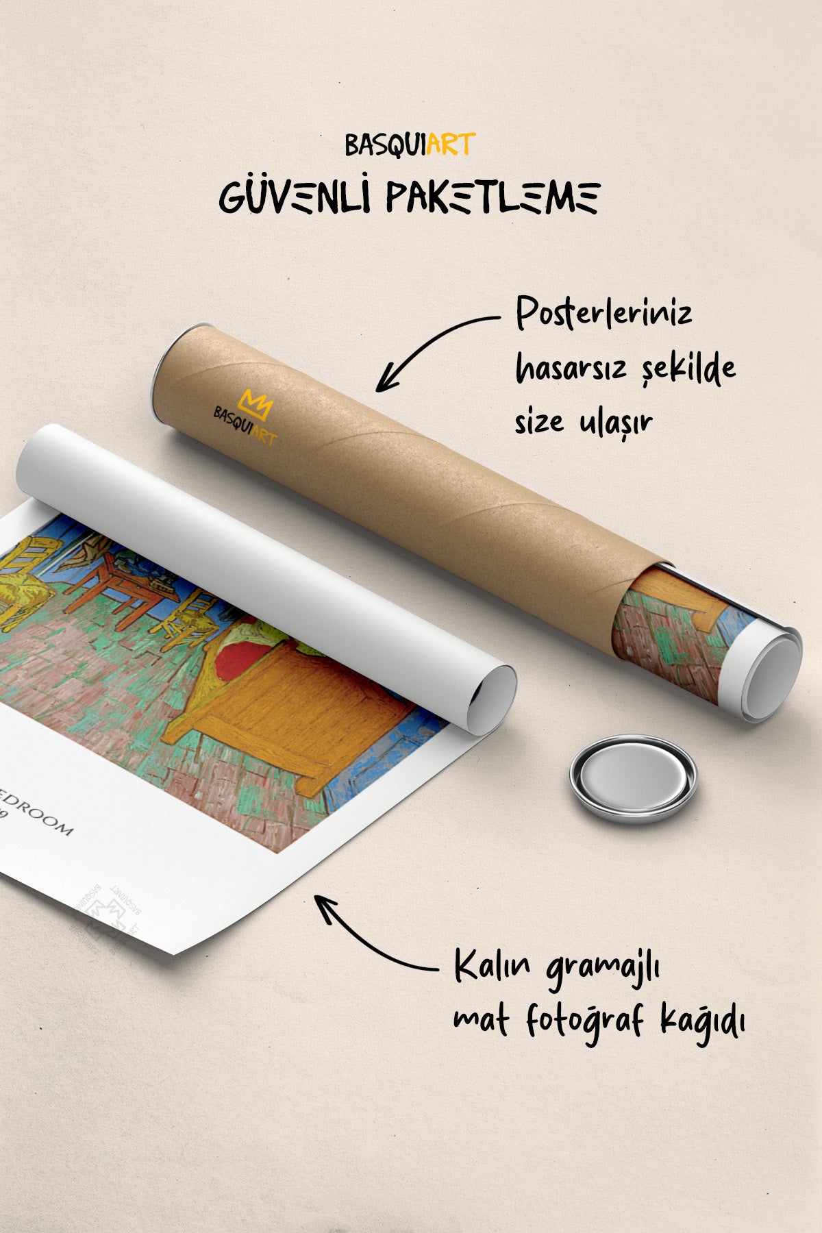 Vincent Van Gogh Serisi Poster, Duvar Dekoru No:19