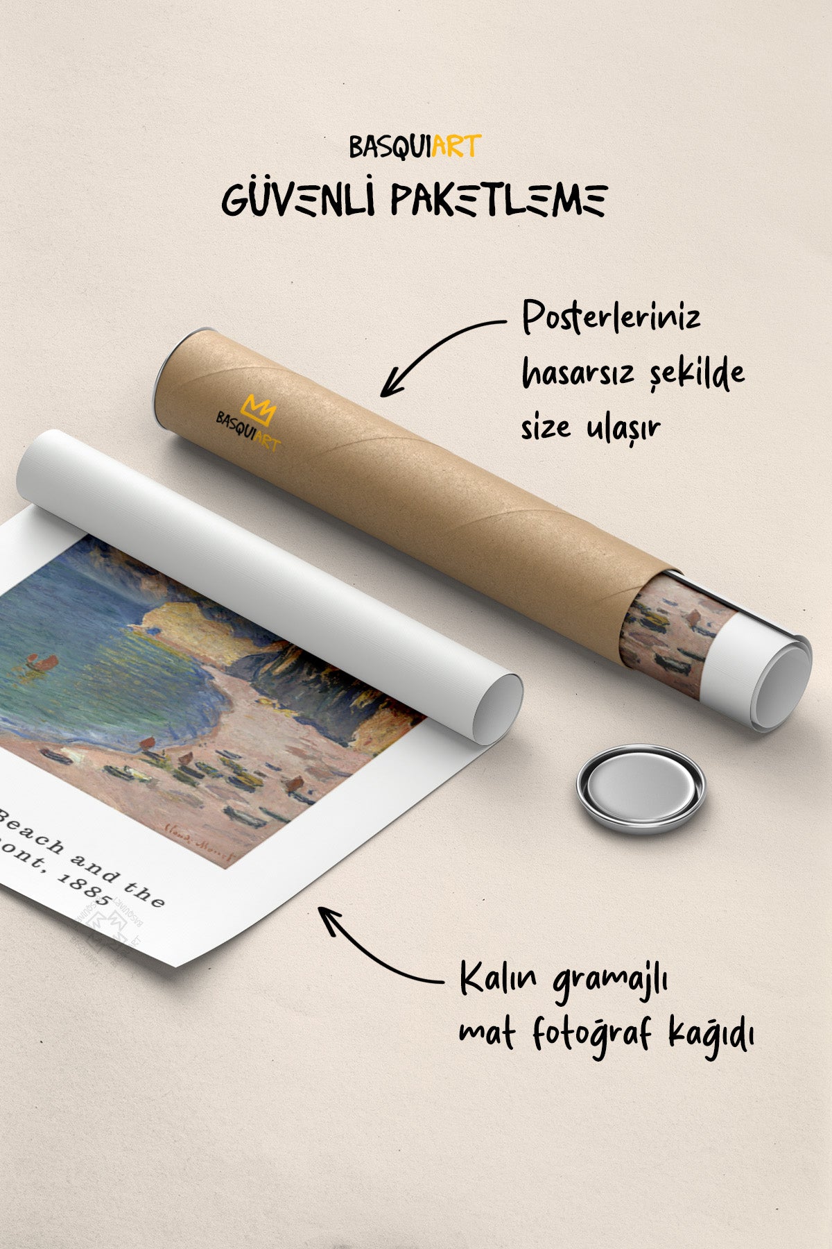 Claude Monet Serisi Poster, Duvar Dekoru No:4