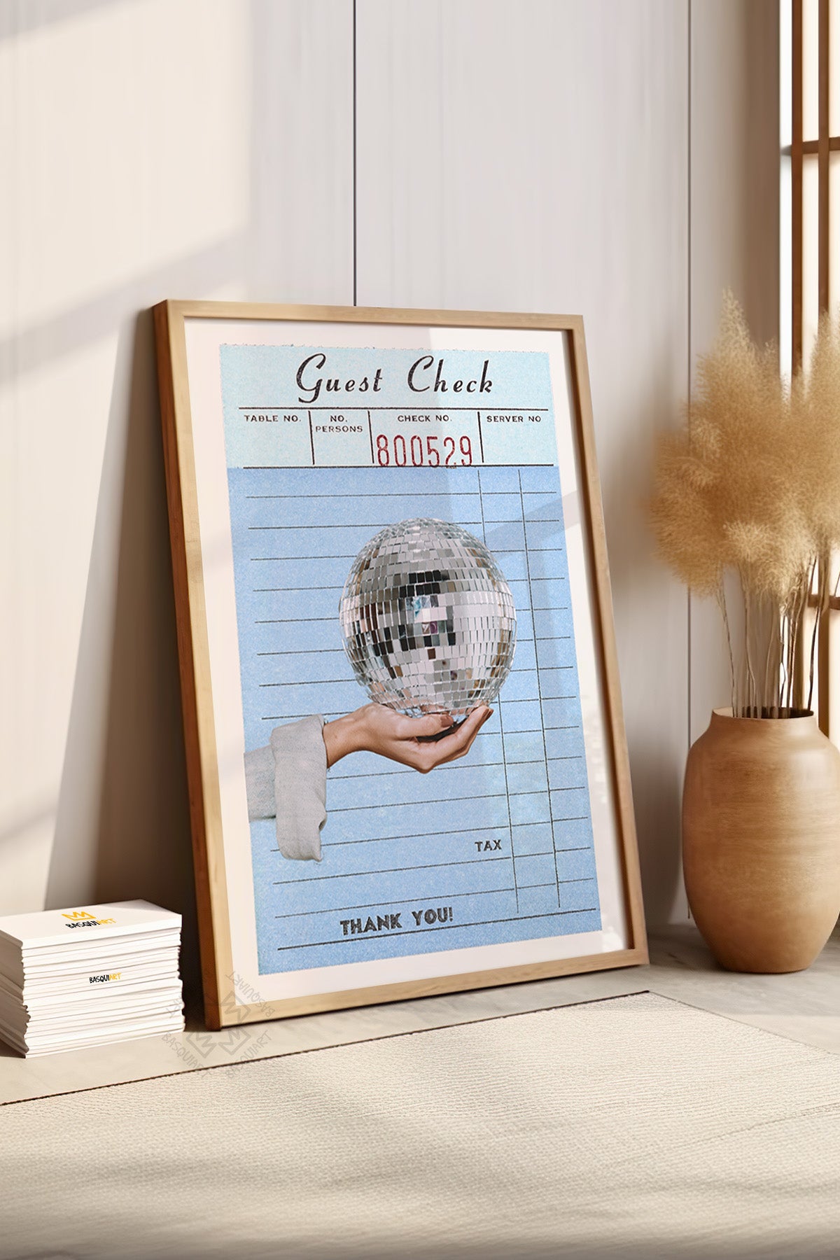Lucky You Serisi Ahşap Çerçeveli Poster, Tablo Duvar Dekoru No:31