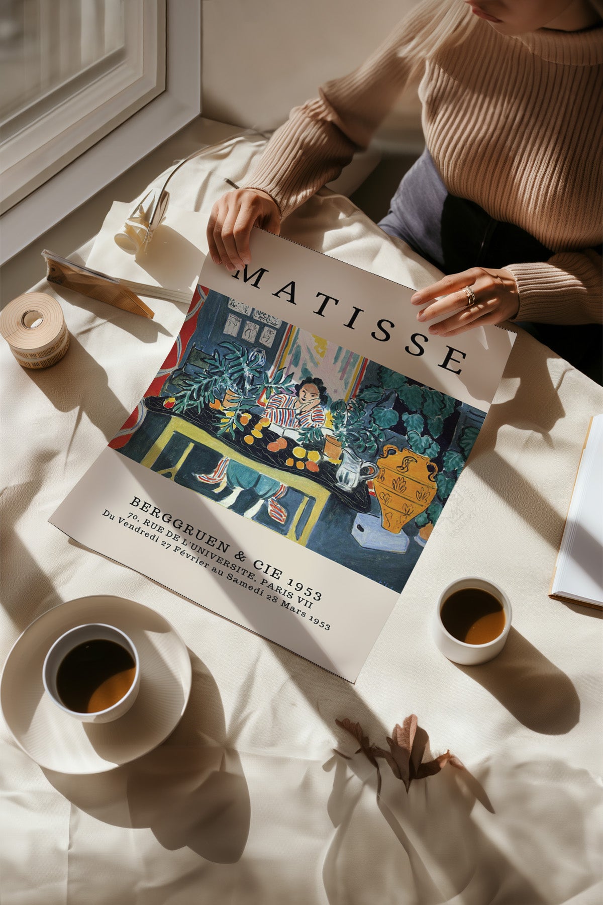 Henri Matisse Serisi Poster, Duvar Dekoru No:1