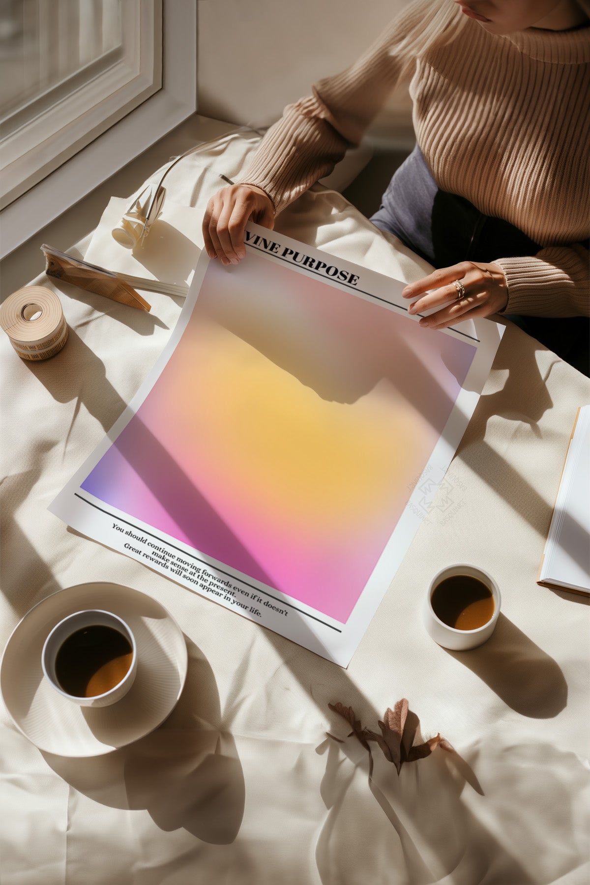 Aura Serisi Poster Seti, Duvar Dekoru No:141