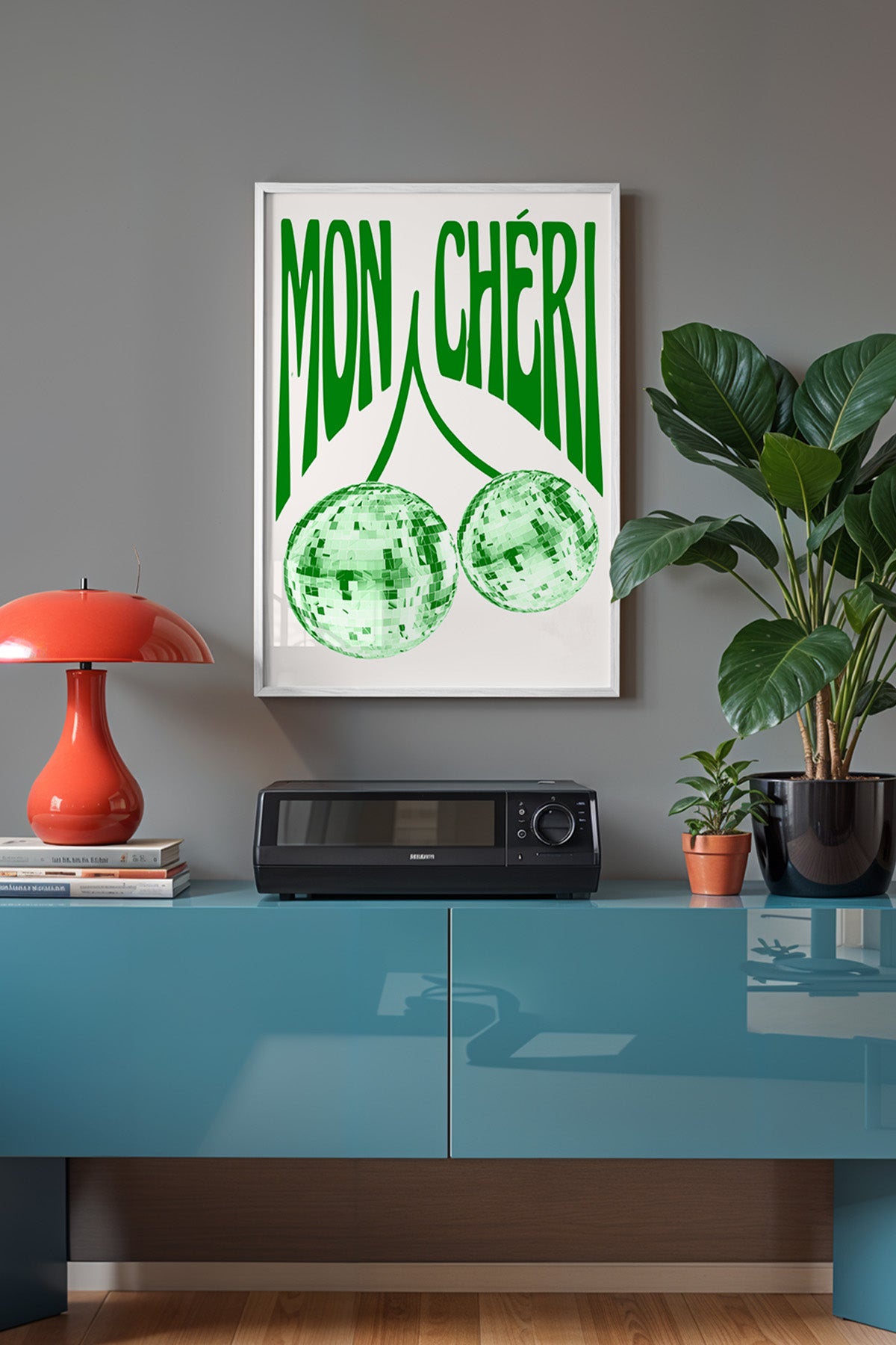 Lucky You Serisi Beyaz Çerçeveli Poster, Tablo Duvar Dekoru No:132