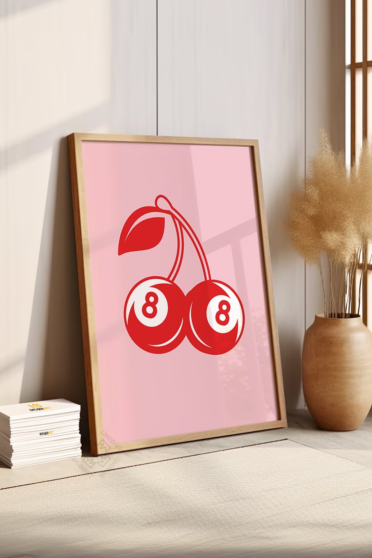 Lucky You Serisi Ahşap Çerçeveli Poster, Tablo Duvar Dekoru No:81