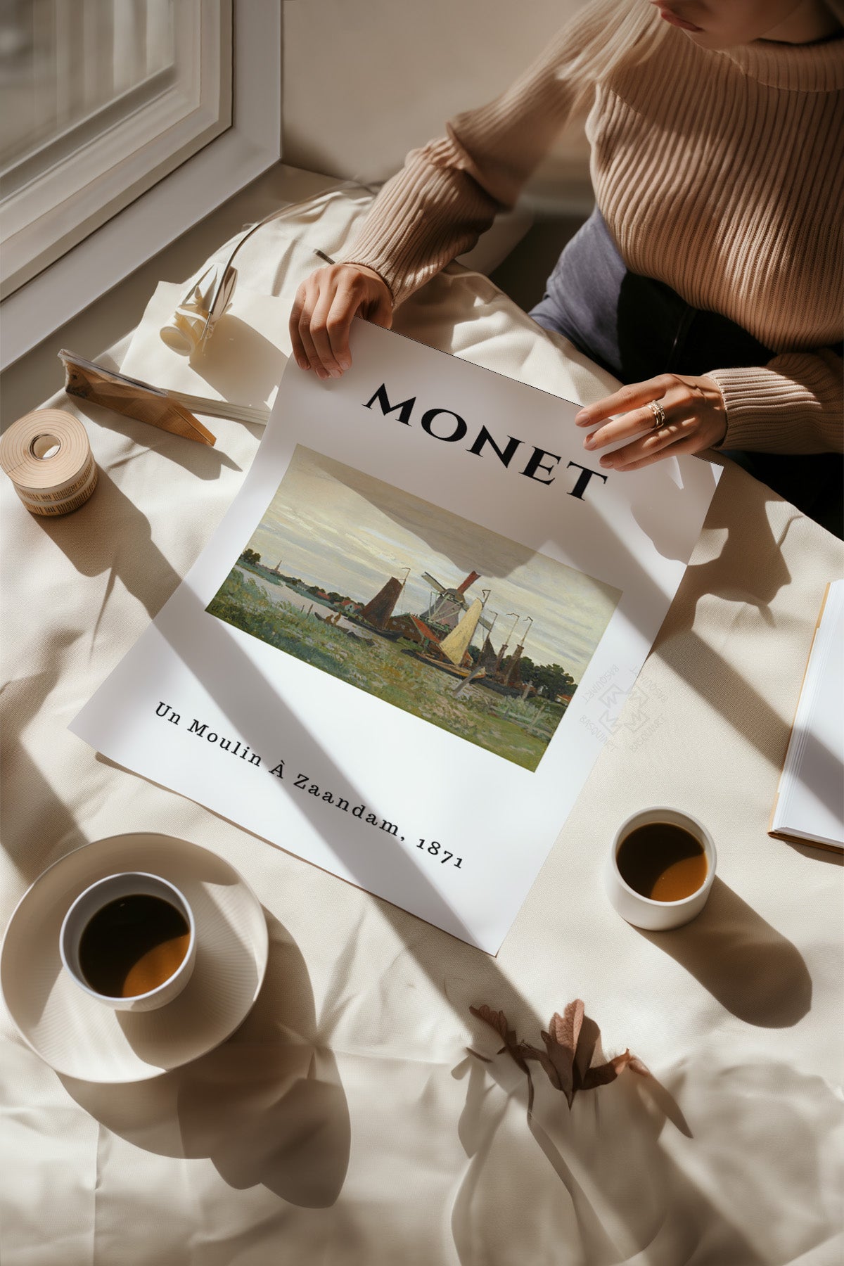 Claude Monet Serisi Poster, Duvar Dekoru No:16