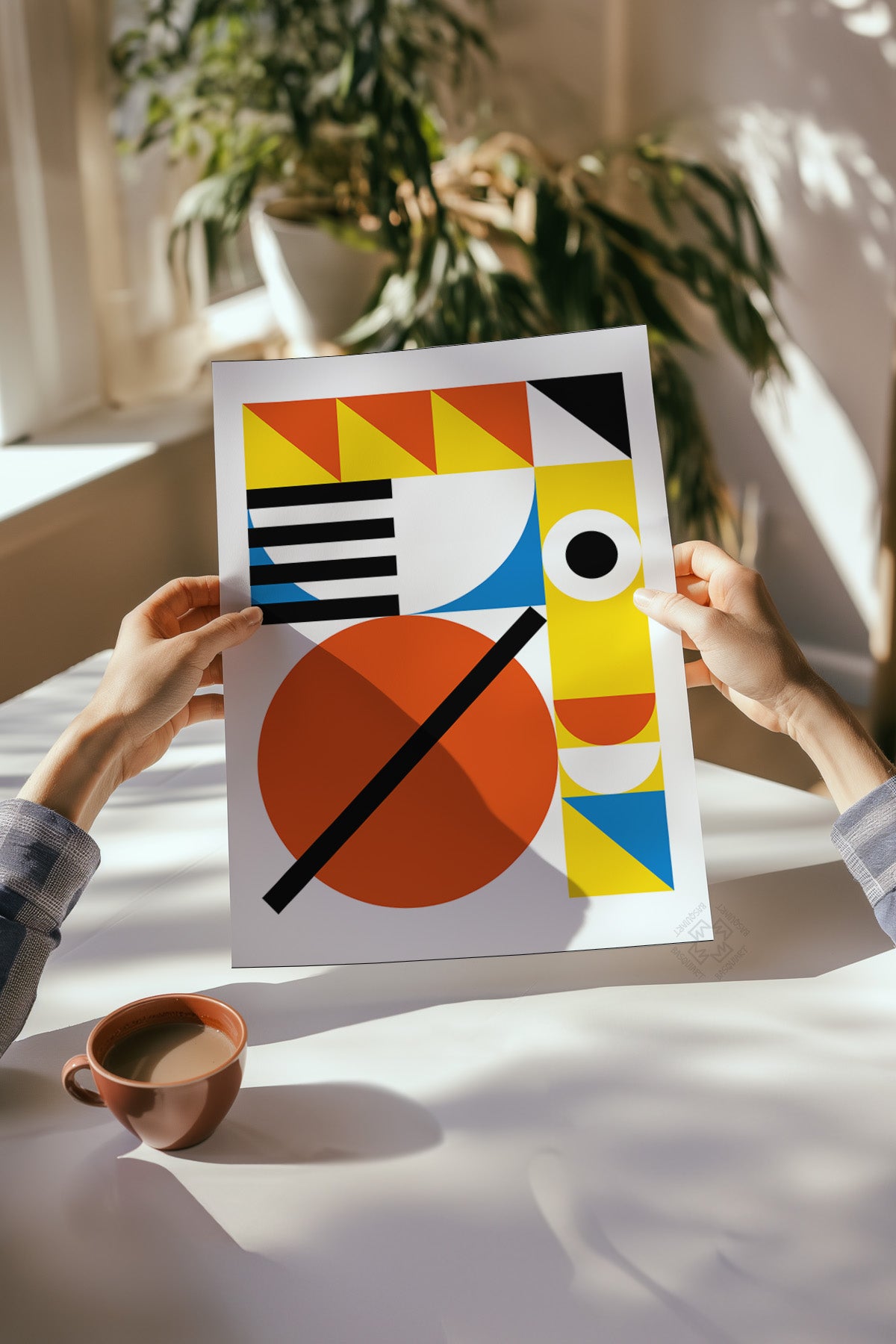 Bauhaus Serisi Poster, Duvar Dekoru No:6