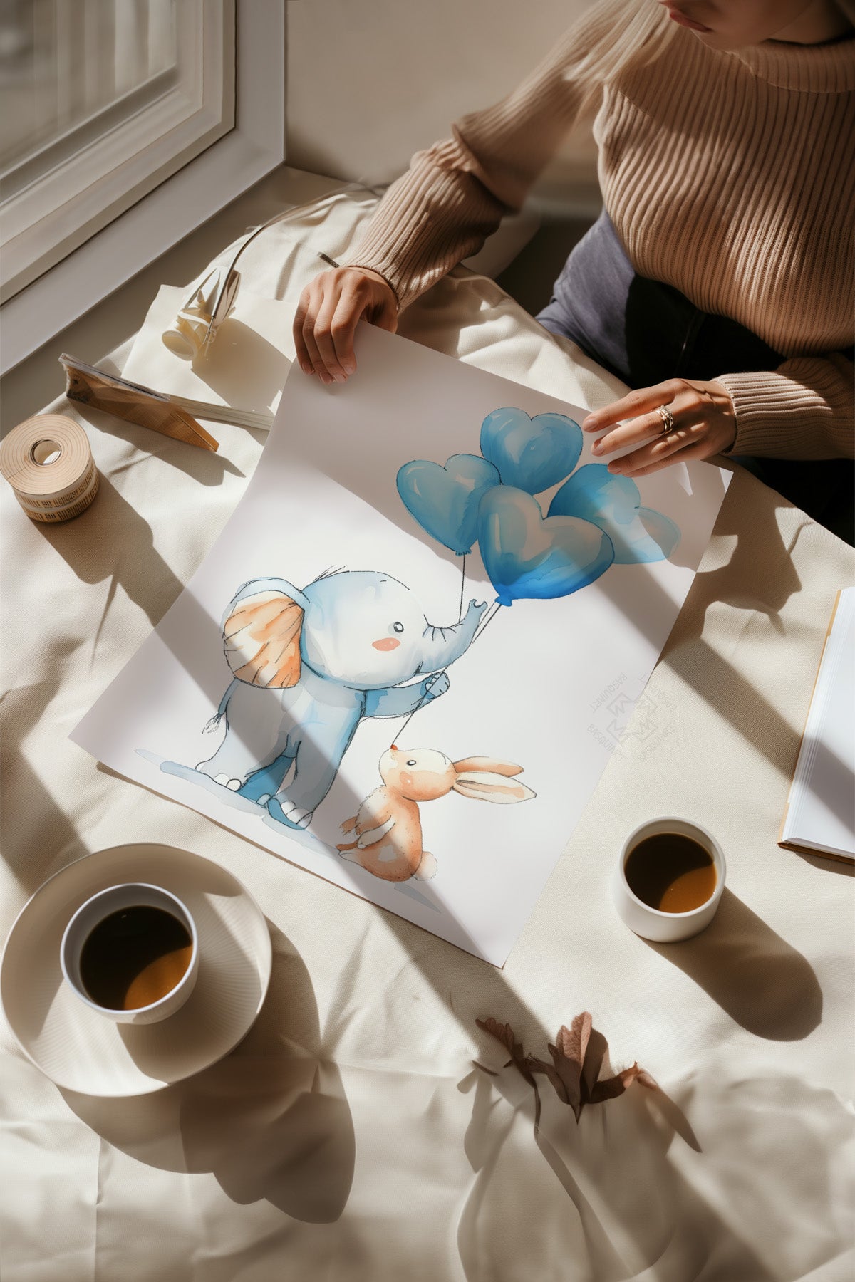 Çocuk Odası, Bebek Odası Poster, Duvar Dekoru No:74