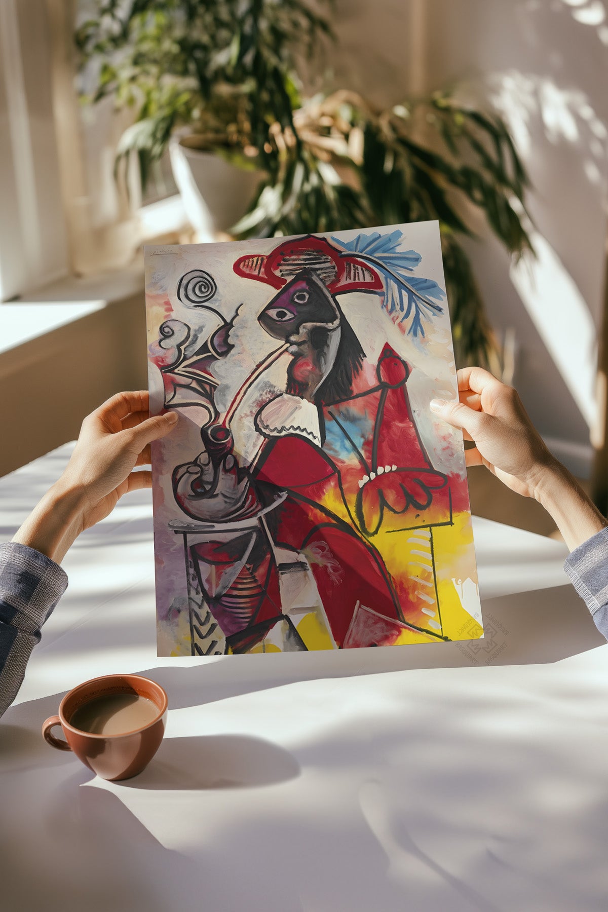 Picasso Sanatsal 4'lü Poster Seti, Duvar Dekoru No:34