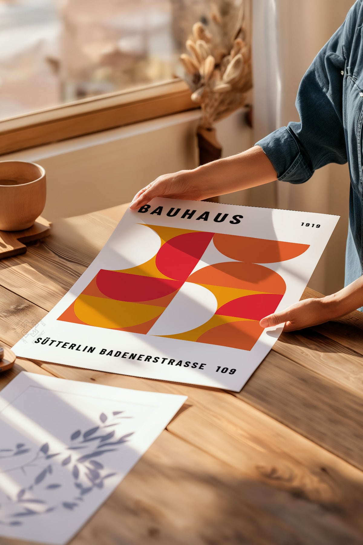 Bauhaus Serisi Poster, Duvar Dekoru No:91