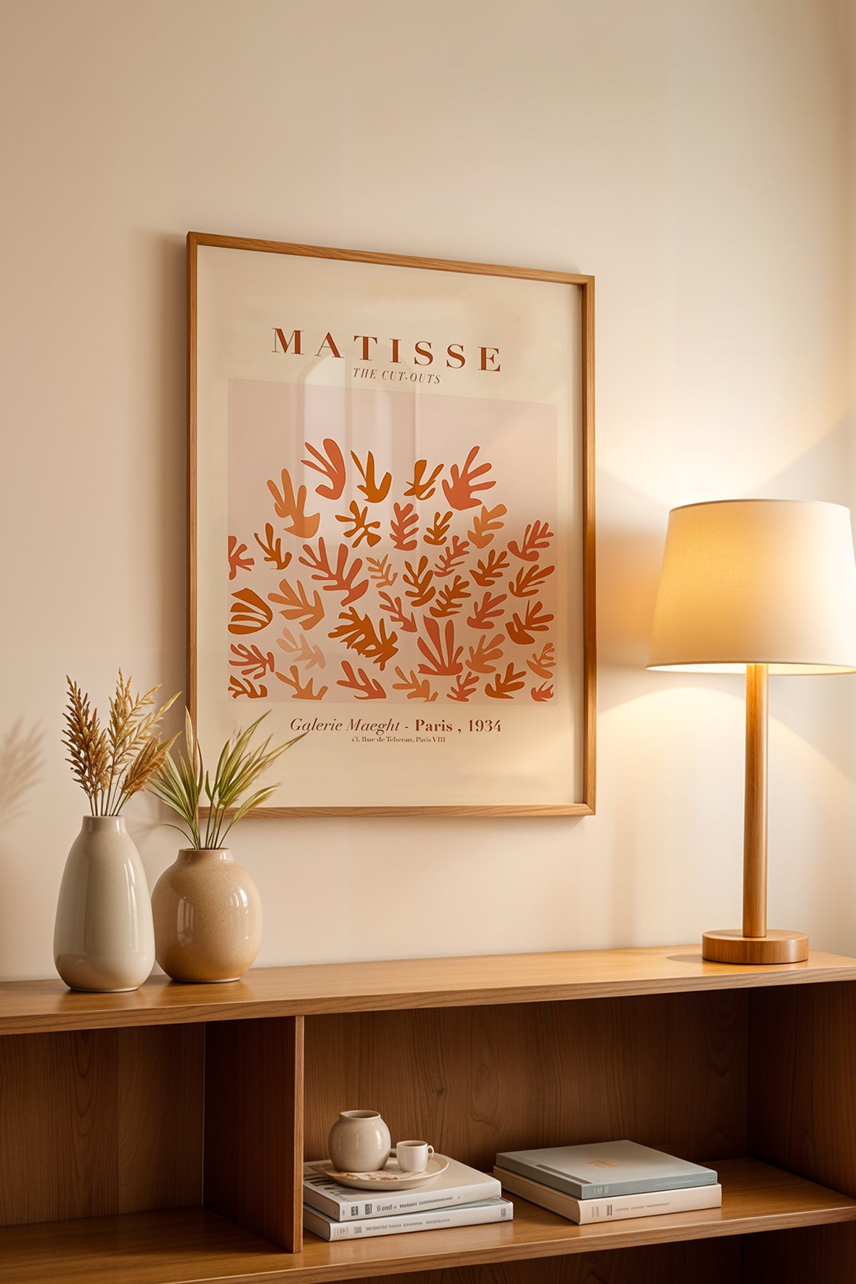 Bohemian Serisi Ahşap Çerçeveli Poster, Tablo No:159