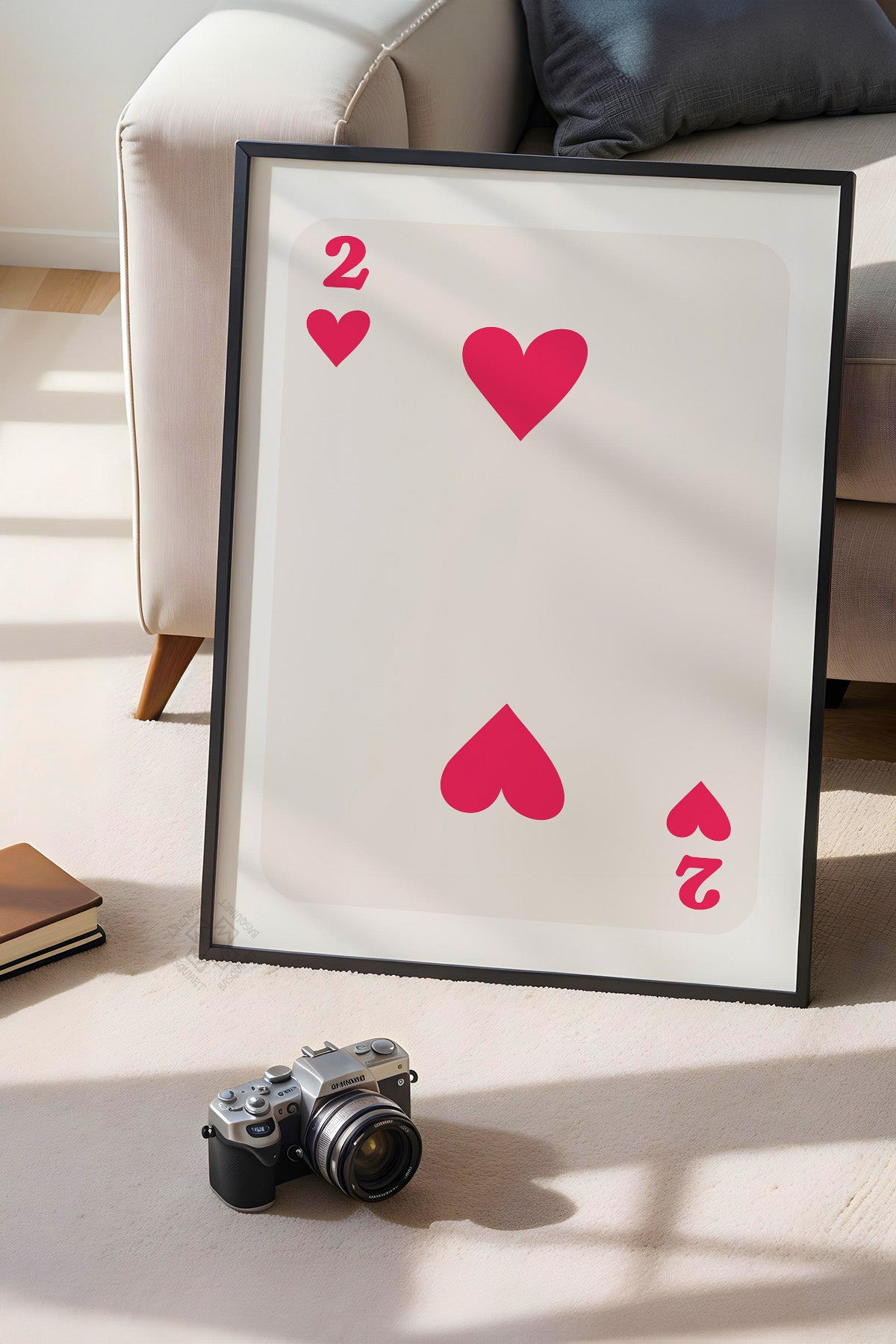 Lucky You Serisi Siyah Çerçeveli Poster, Tablo Duvar Dekoru No:95
