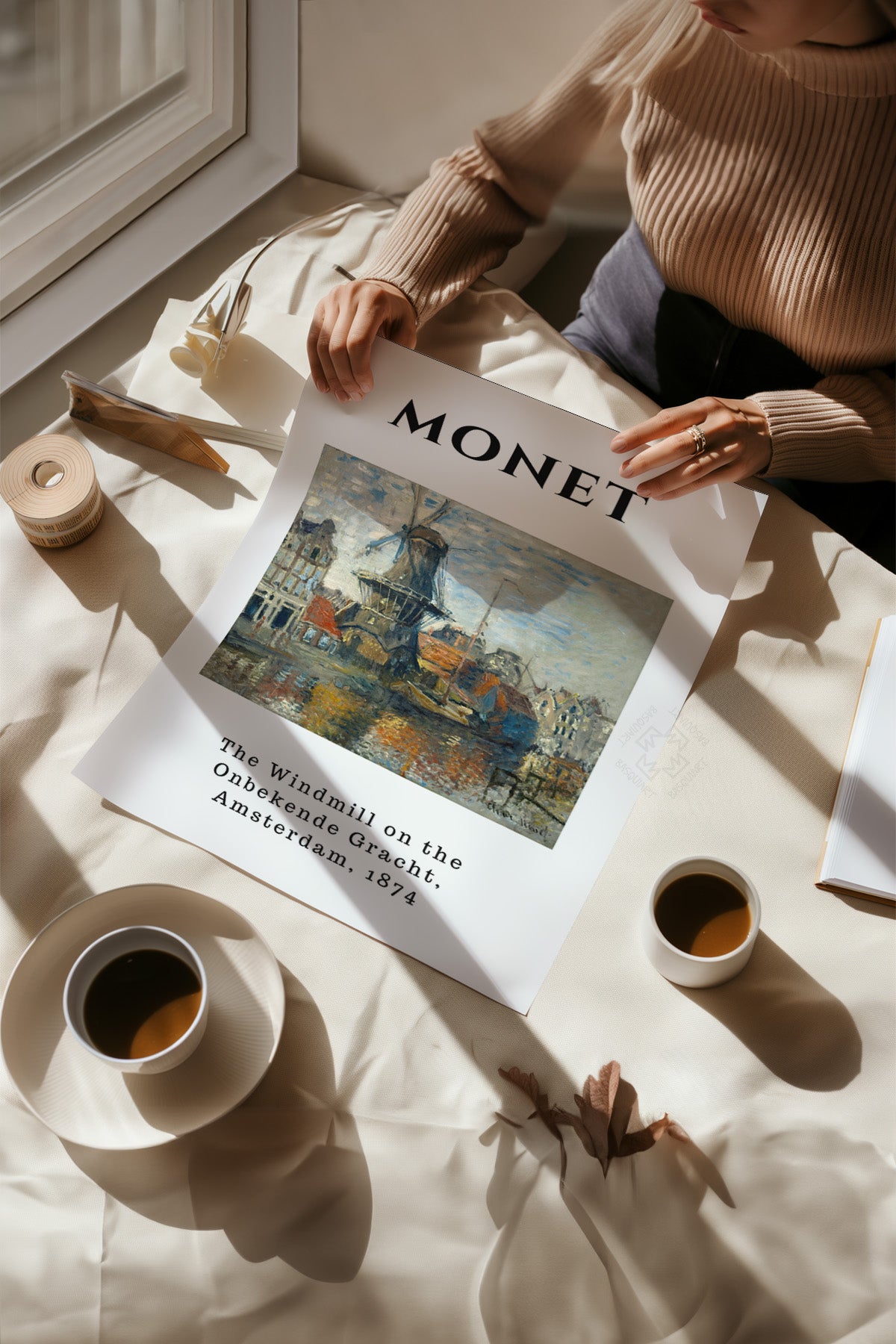 Claude Monet Serisi Poster, Duvar Dekoru No:14