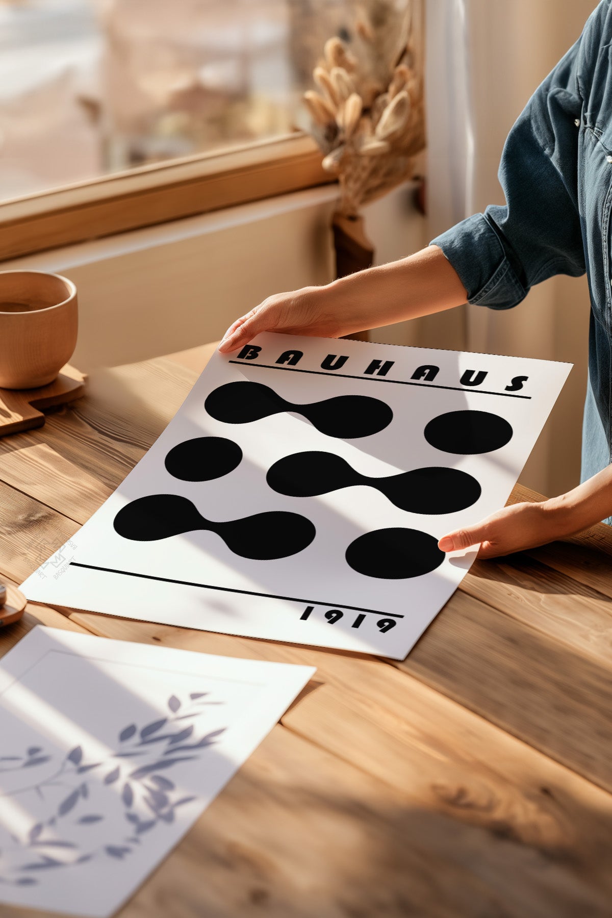 Bauhaus Serisi Poster, Duvar Dekoru No:53