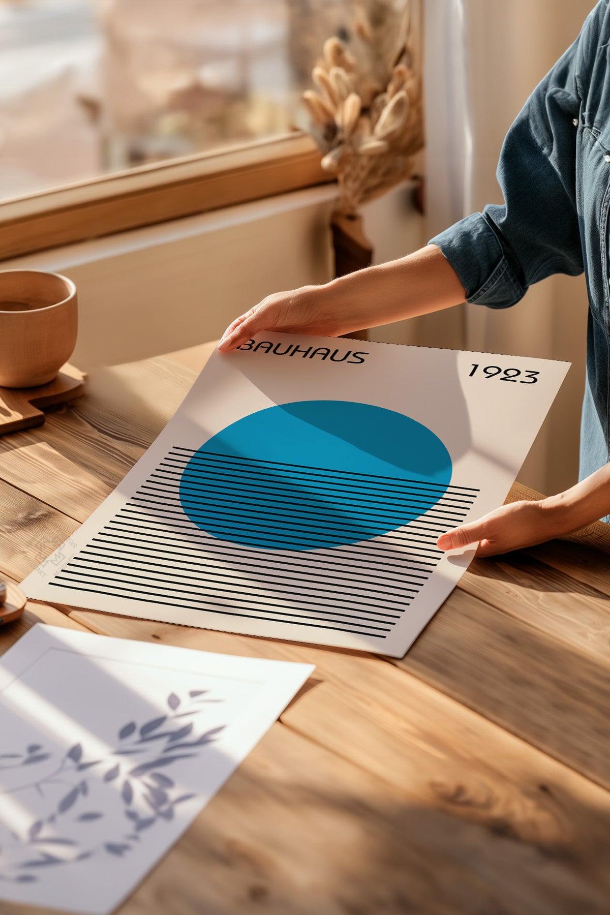 Bauhaus Serisi Poster, Duvar Dekoru No:17