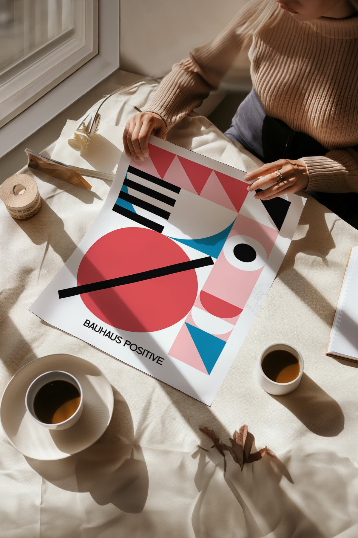 Bauhaus Serisi Poster, Duvar Dekoru No:120